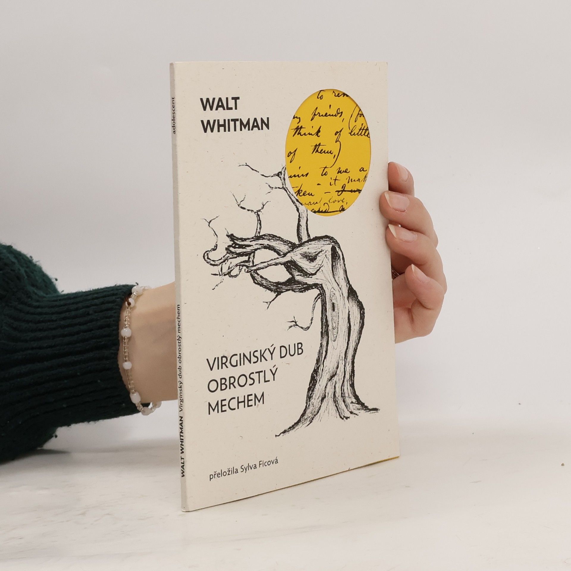 Virginský dub obrostlý mechem