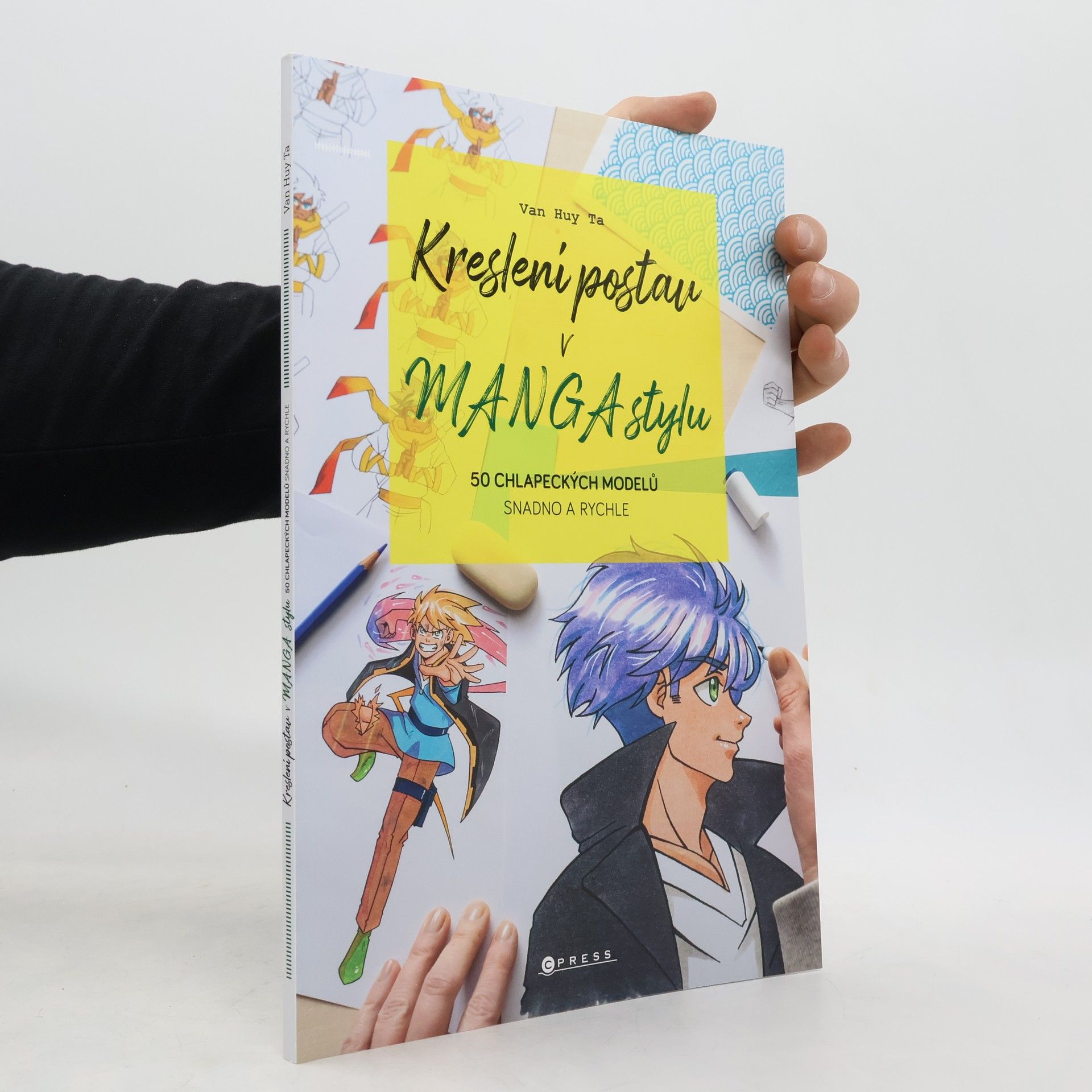 Kreslení postav v MANGA stylu: 50 chlapeckých modelů snadno a rychle