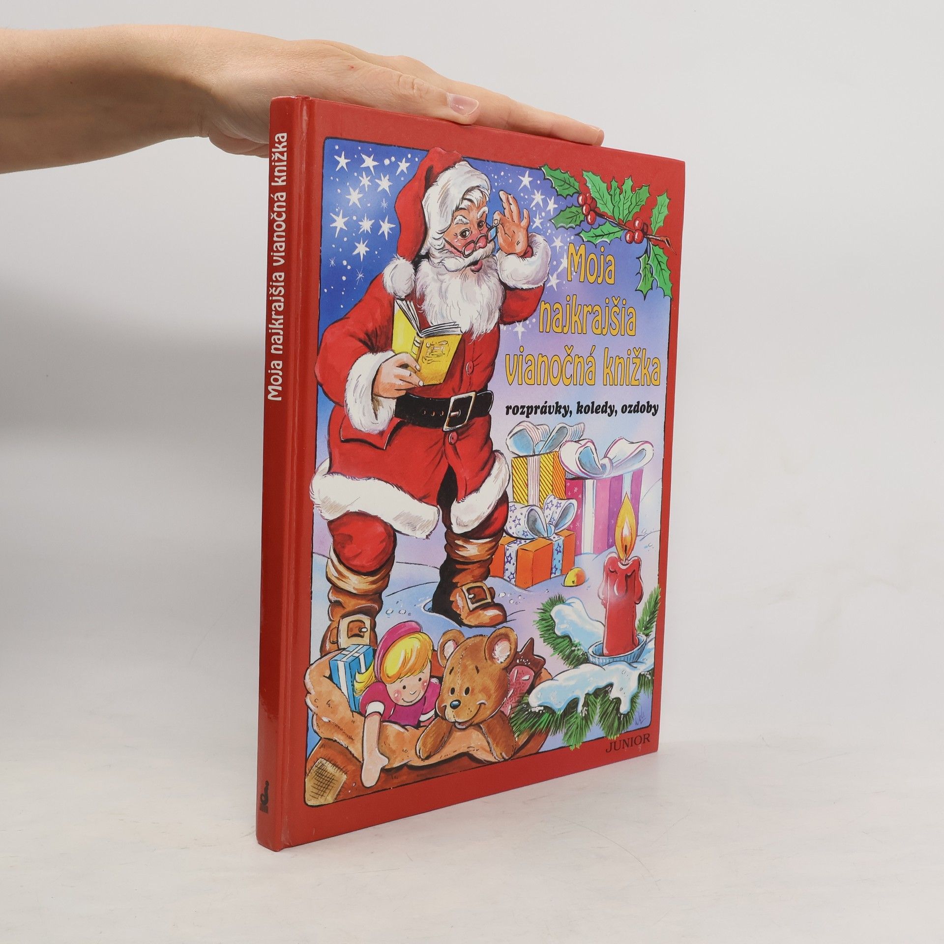 AA.VV. Moja najkrajšia vianočná knižka-rozprávky, koledy, ozdoby