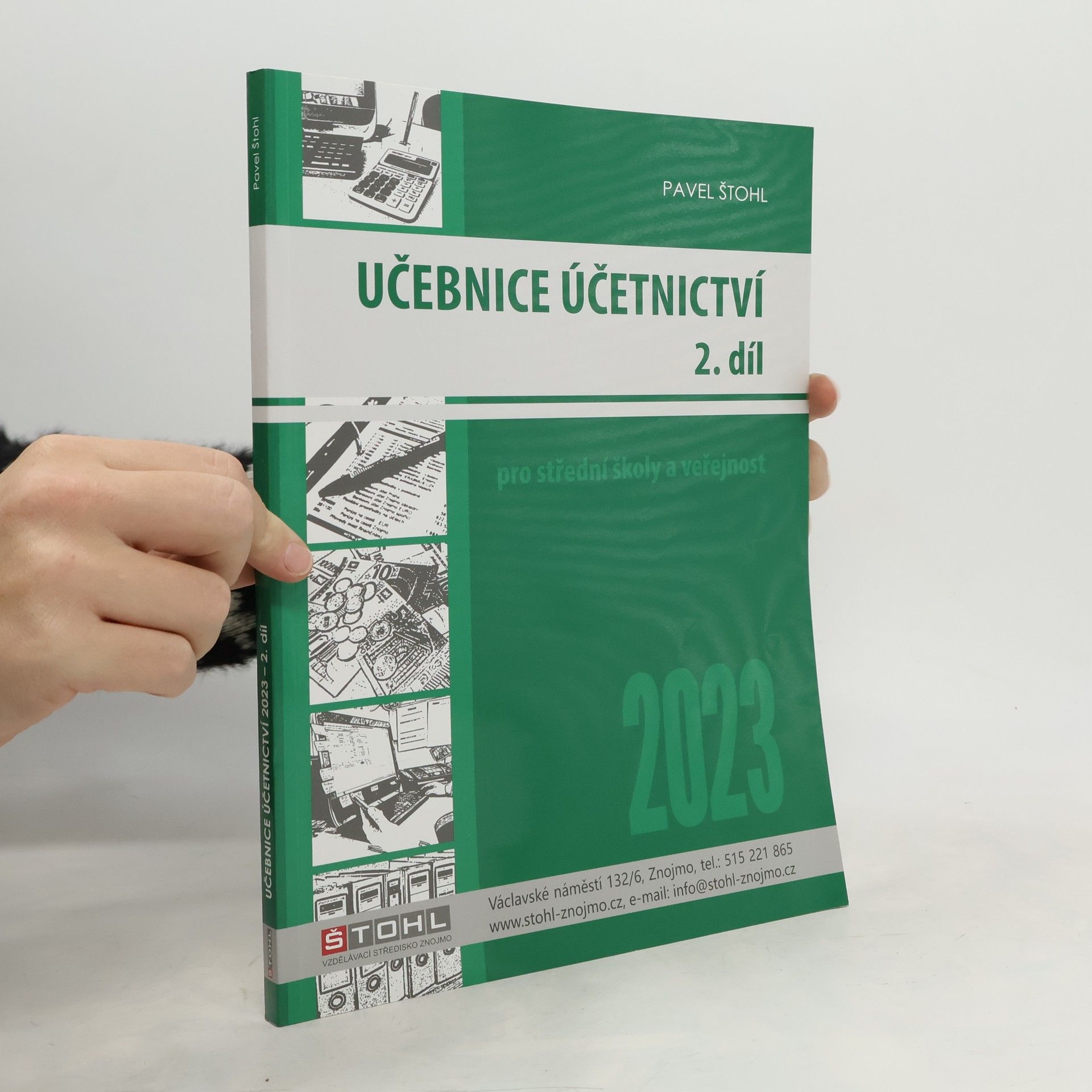 Pavel Štohl Učebnice Účetnictví II. díl 2023