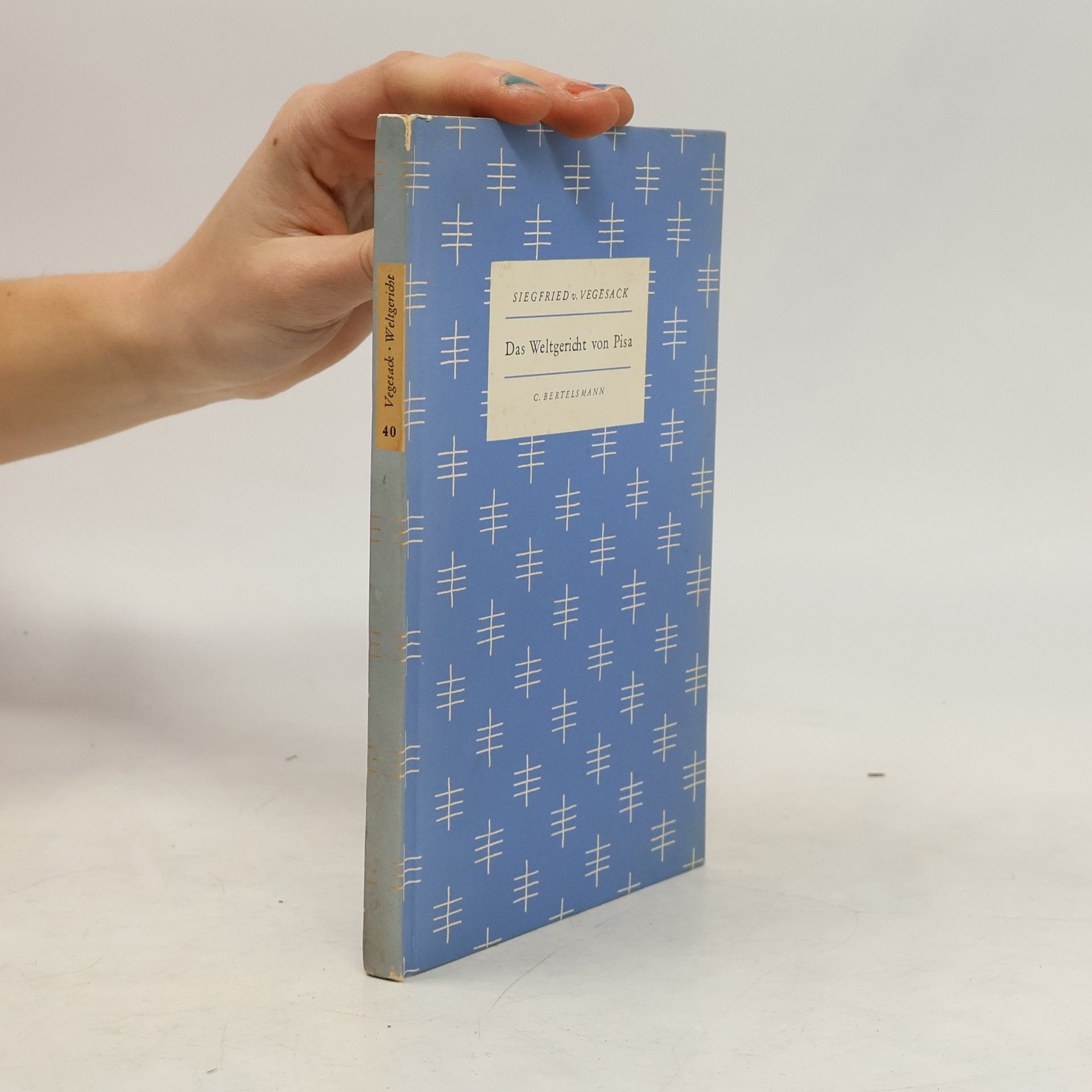 Siegfried von Vegesack Das Weltgericht von Pisa
