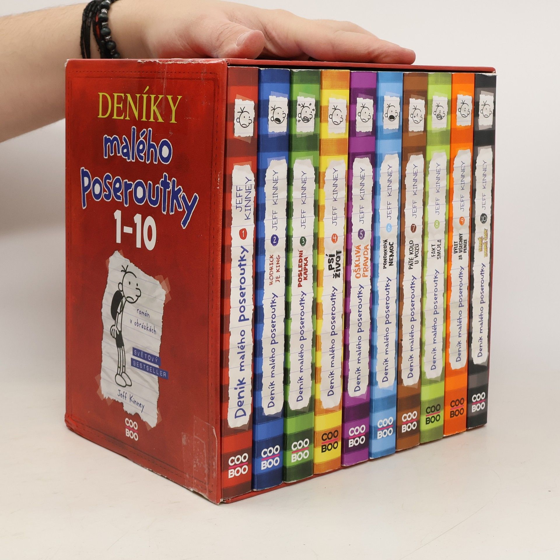 Jeff Kinney Deník malého poseroutky 1-10