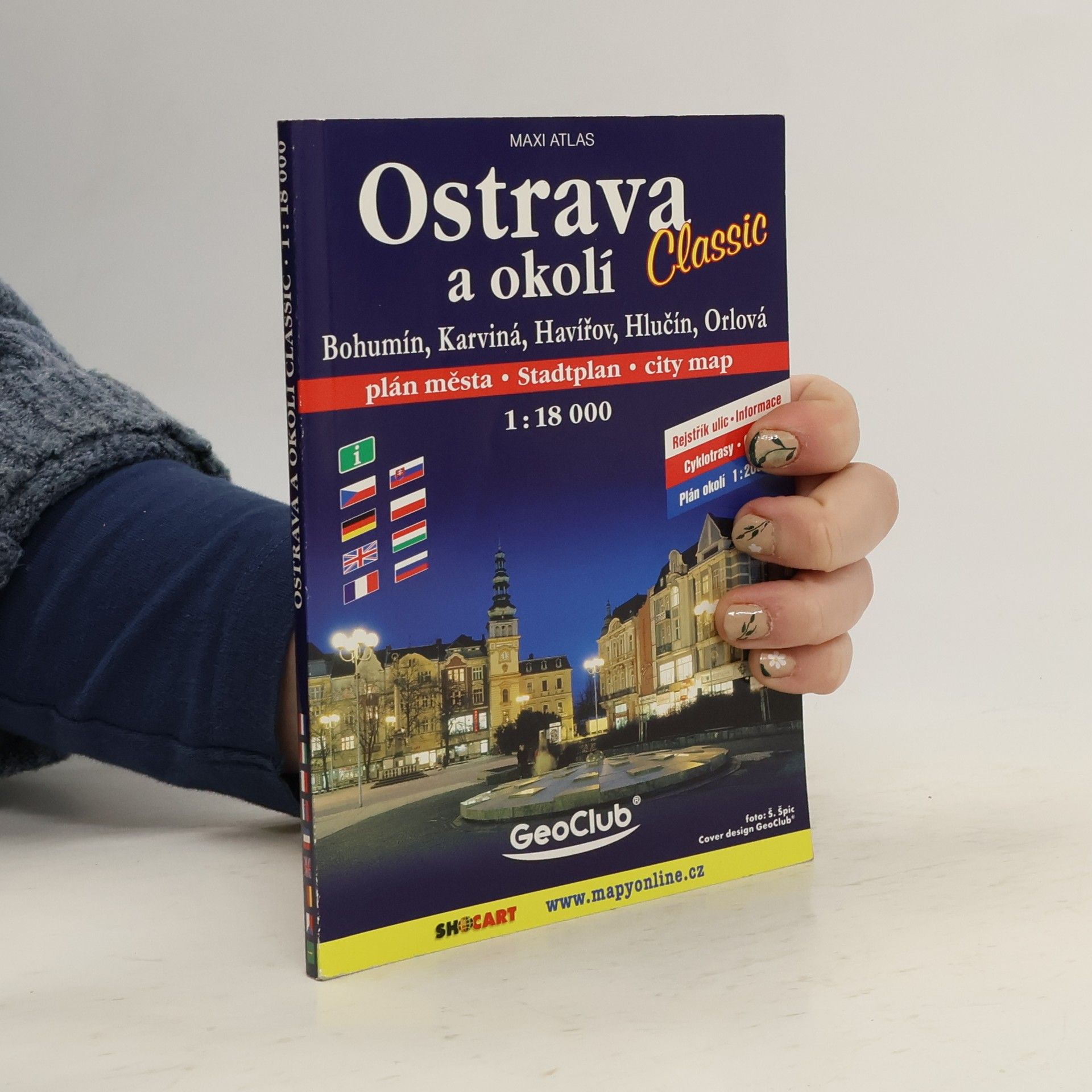 Auteurscollectief Ostrava a okolí 1: 18 000