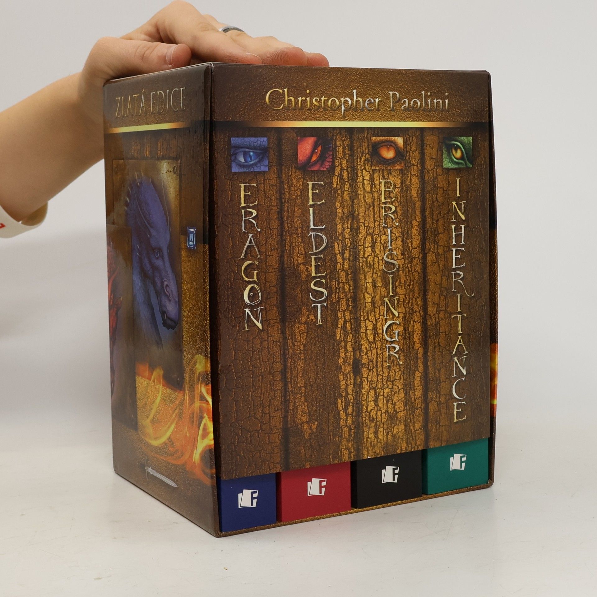 Christopher Paolini Odkaz Dračích jezdců 1-4. Box