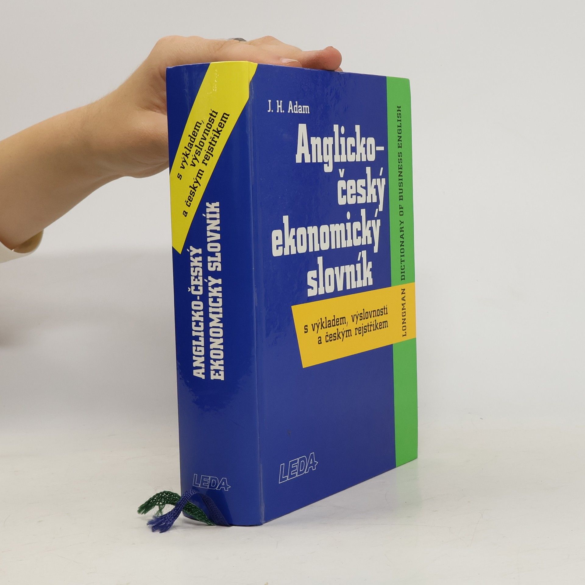 J. H. Adam Anglicko-český ekonomický slovník s výkladem, výslovností a českým rejstříkem