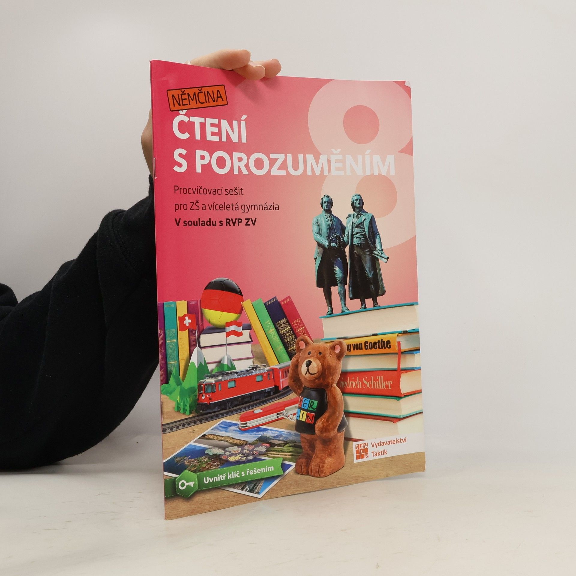 Silvie Abrahámová Čtení s porozuměním 8 - němčina : procvičovací sešit pro ZŠ a víceletá gymnázia