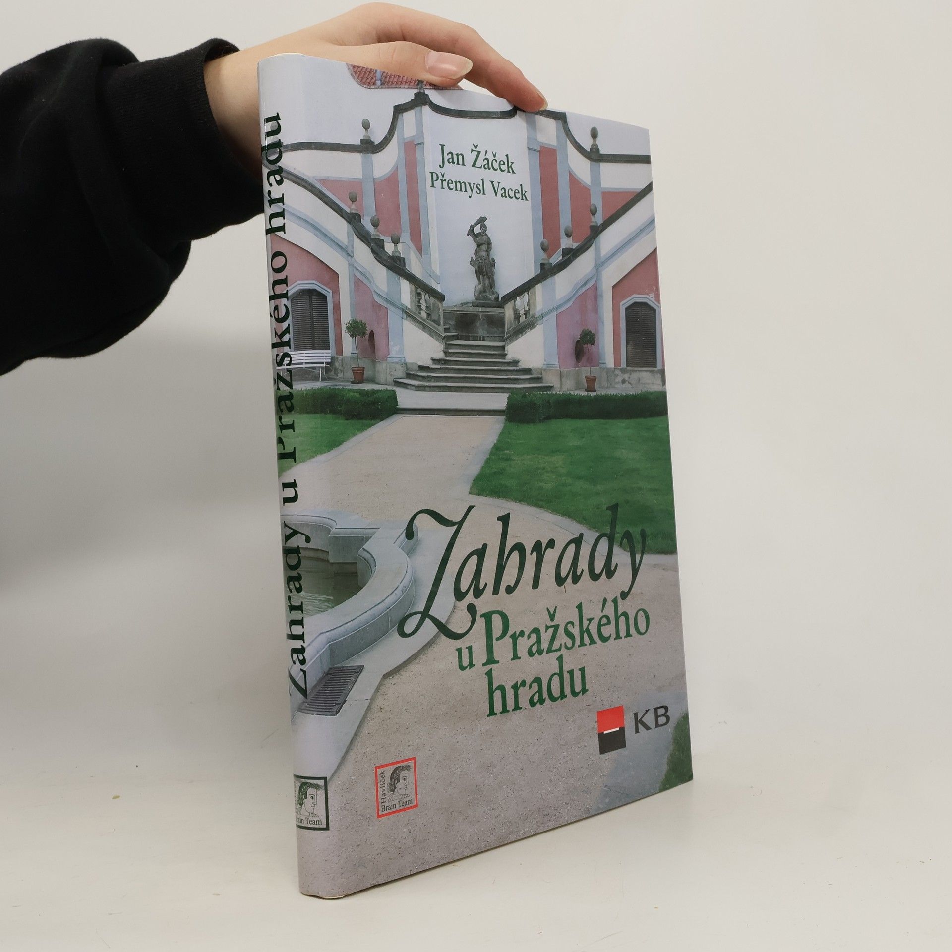 Jan Žáček Zahrady u Pražského hradu.