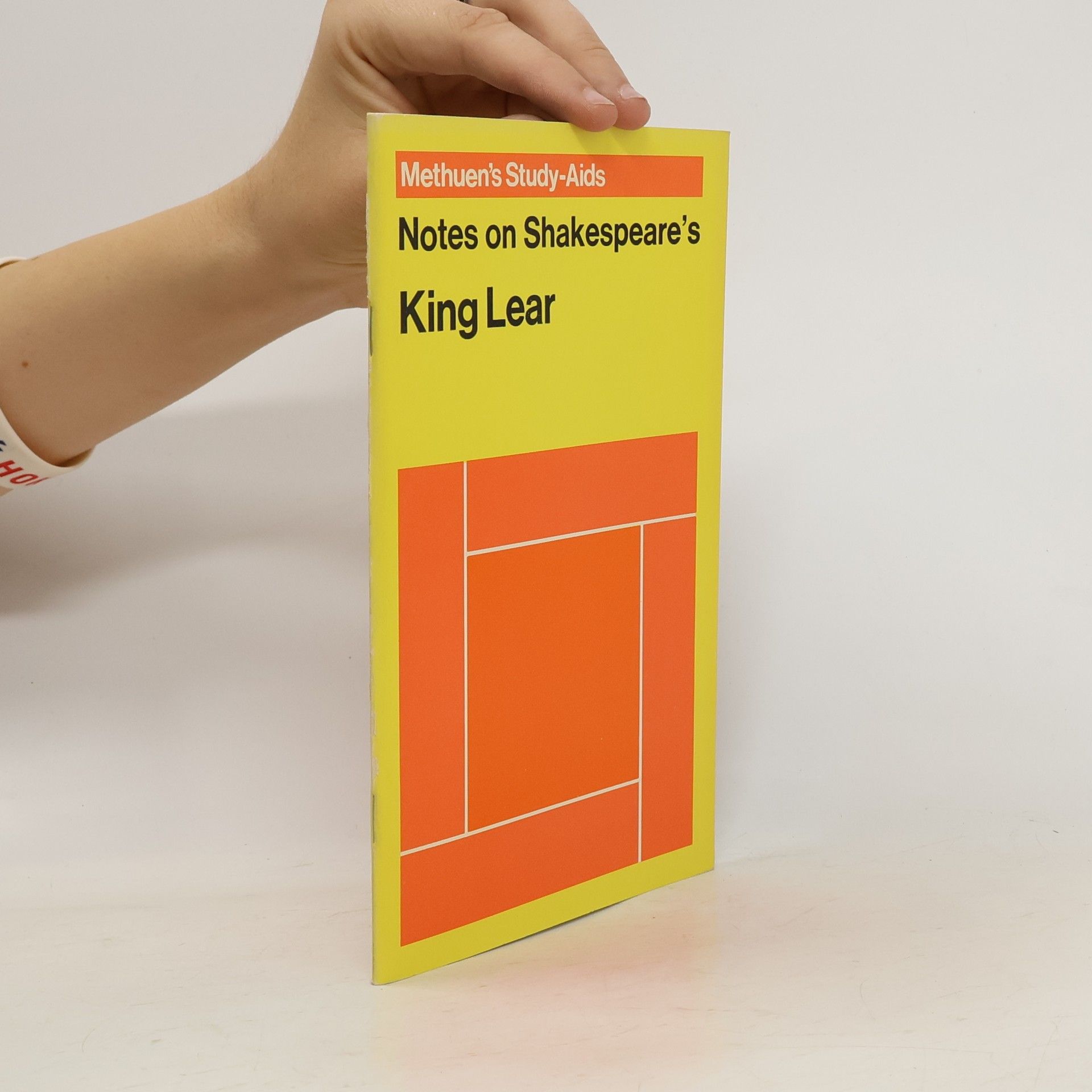 William Shakespeare Methuen's Study-Aids. Notes on Shakespeare's. King Lear