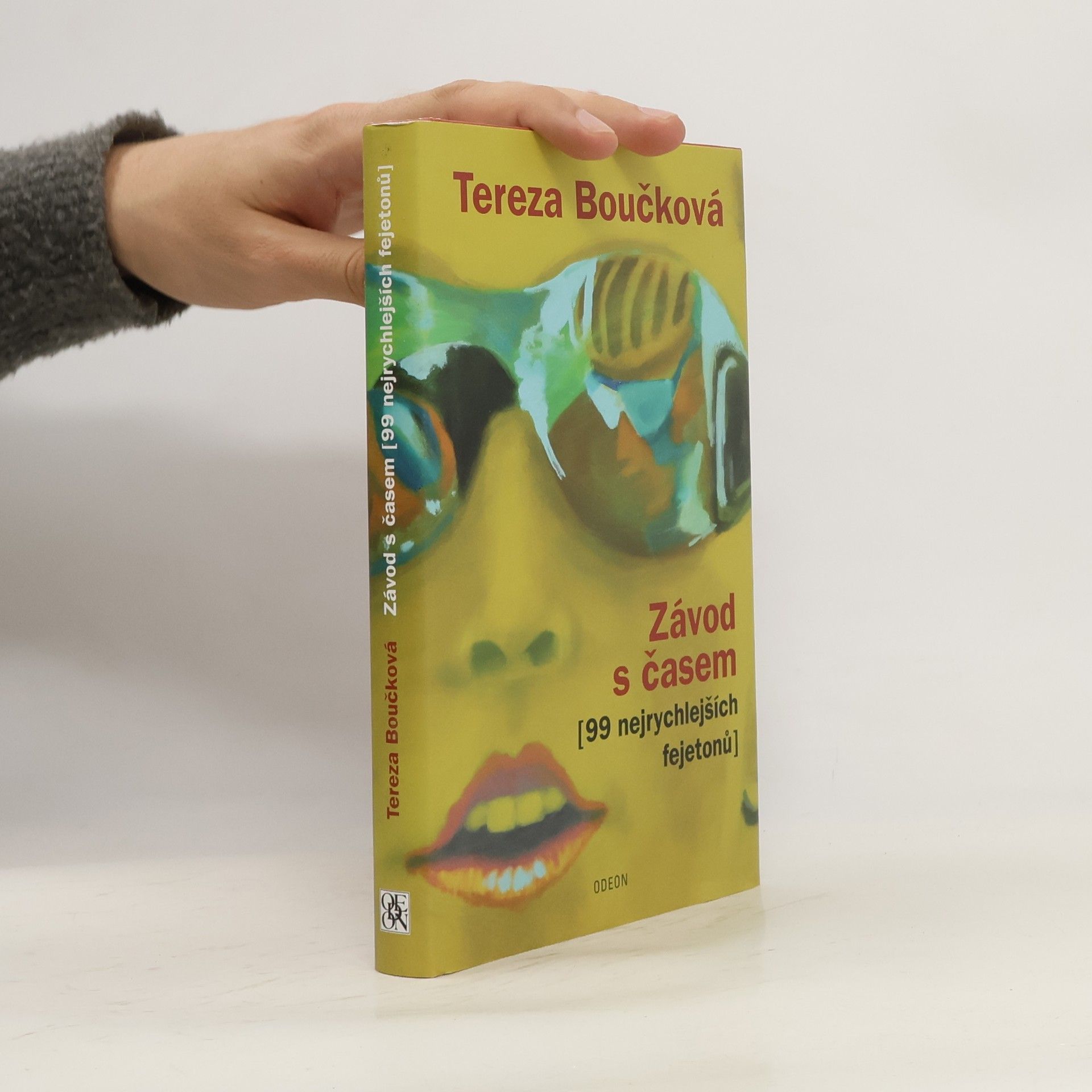 Tereza Boučková Závod s časem : (99 nejrychlejších fejetonů)