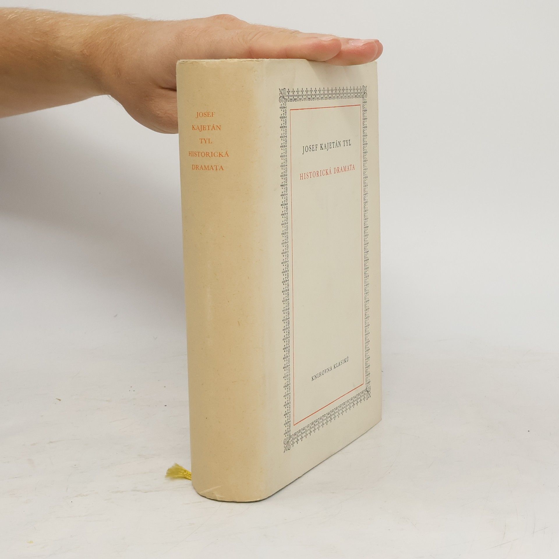 Josef Kajetán Tyl Historická dramata