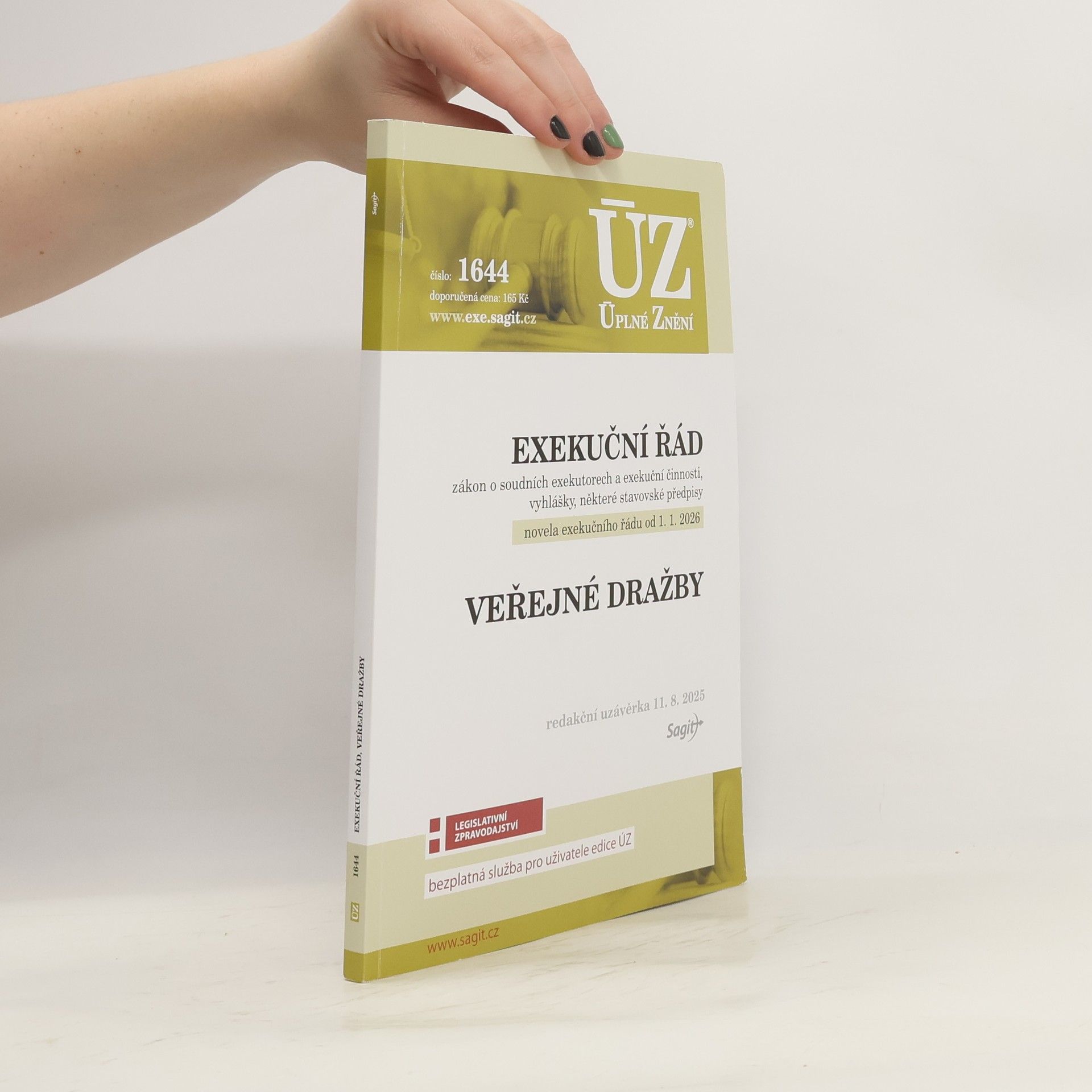 AA.VV. Exekuční řád. Zákon o soudních exekutorech a exekuční činnosti, vyhlášky, některé stavovské předpisy