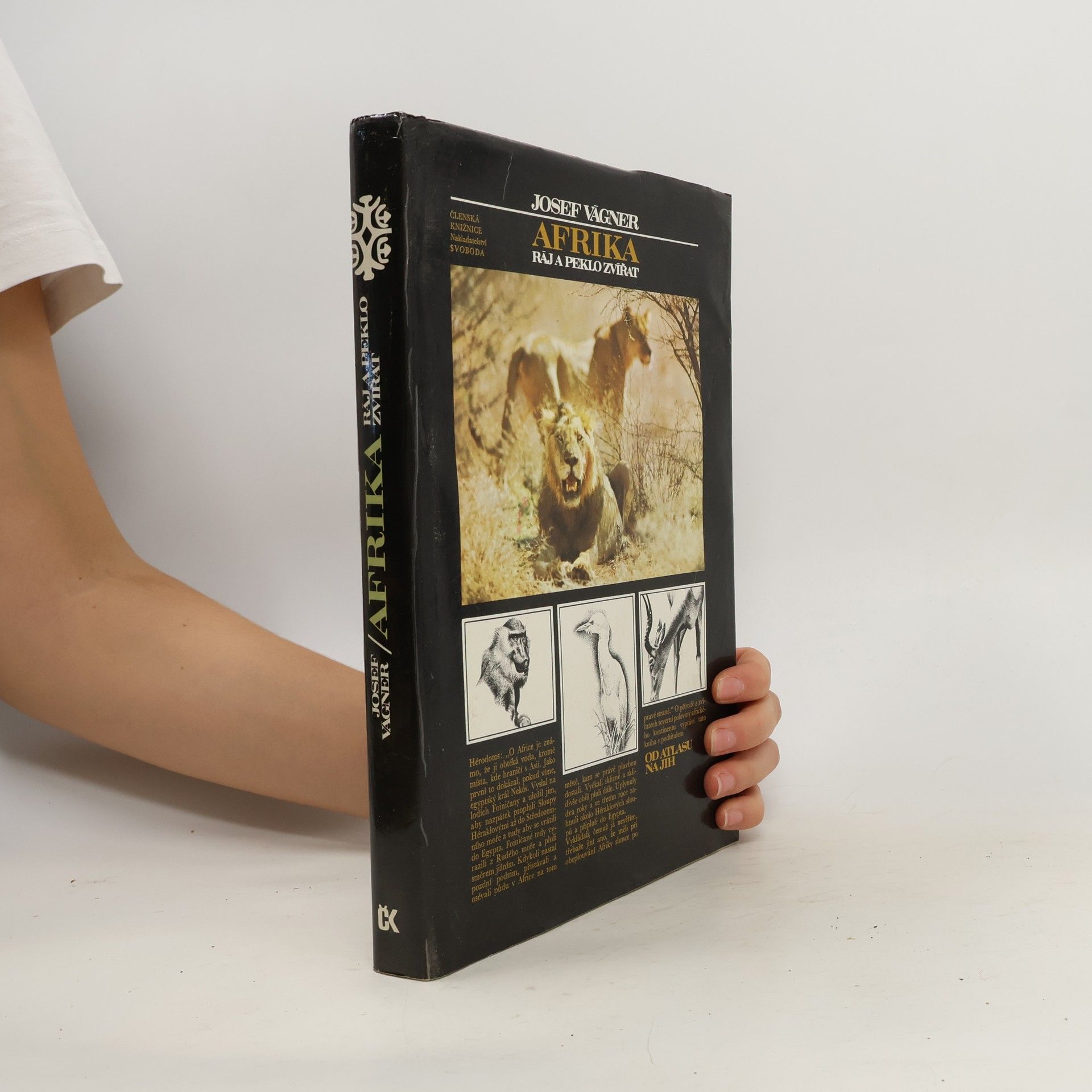 Josef Vágner Afrika. Ráj a peklo zvířat