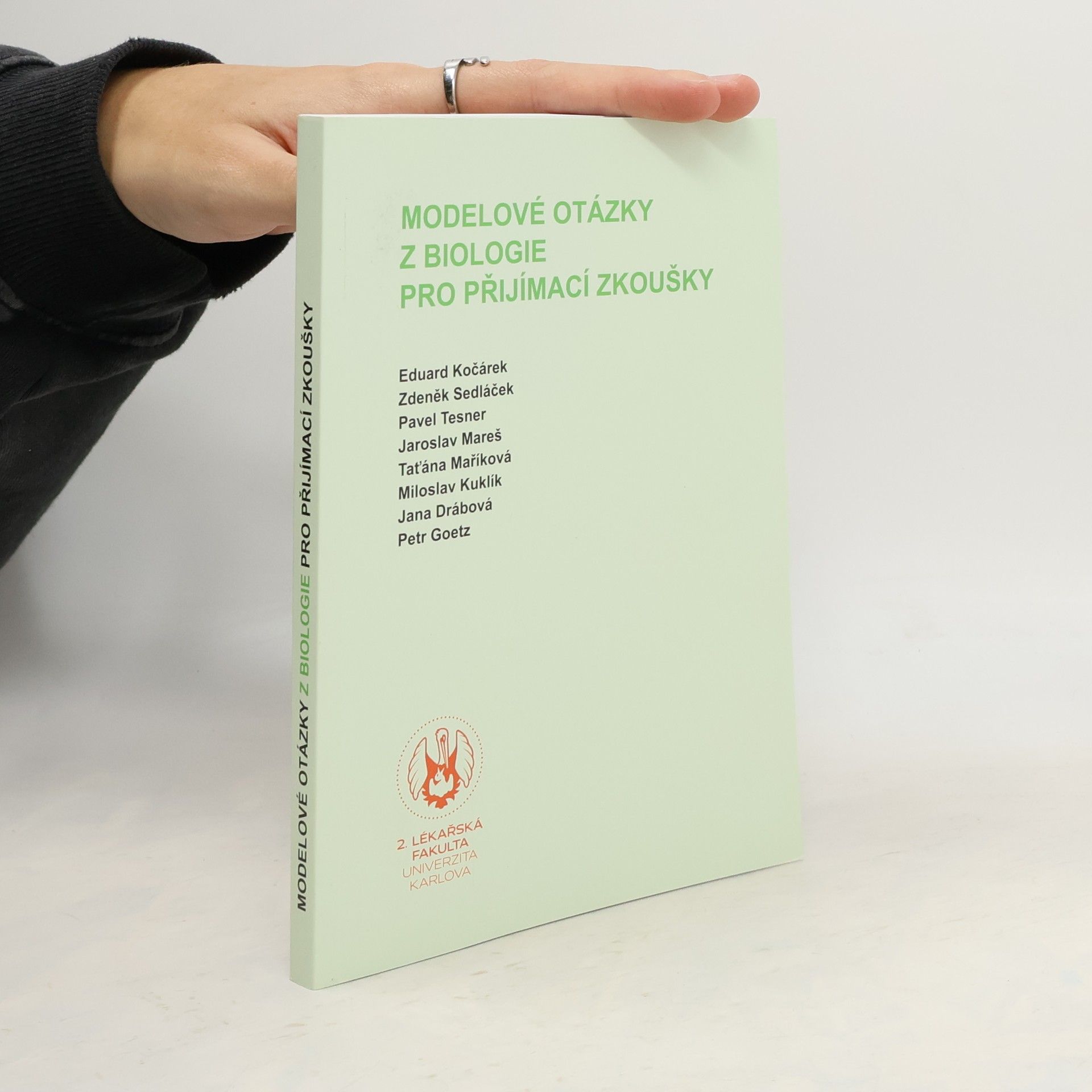 Jaroslav V. Mareš Modelové otázky z biologie pro přijímací zkoušky