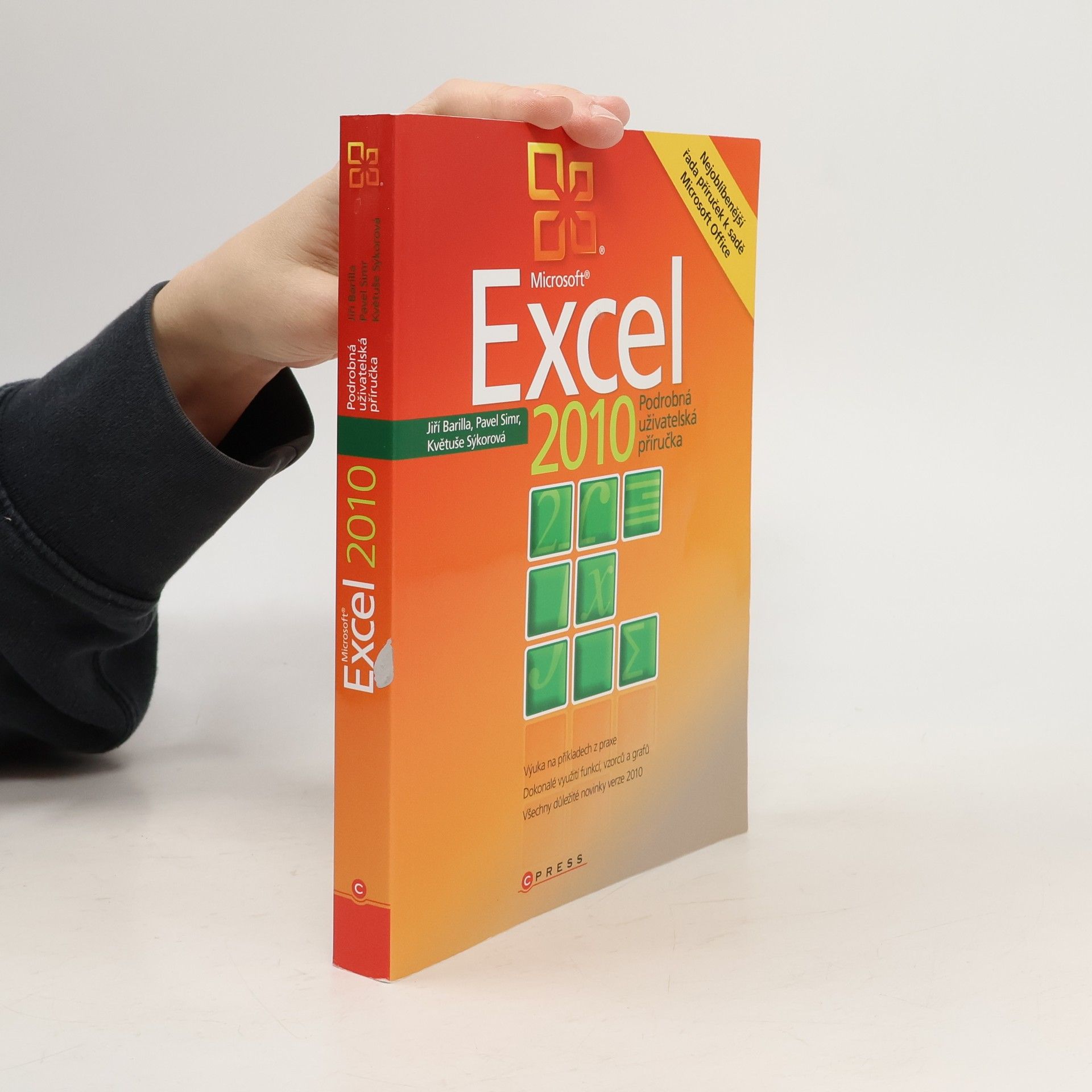 Jiří Barilla Microsoft Excel 2010 : podrobná uživatelská příručka