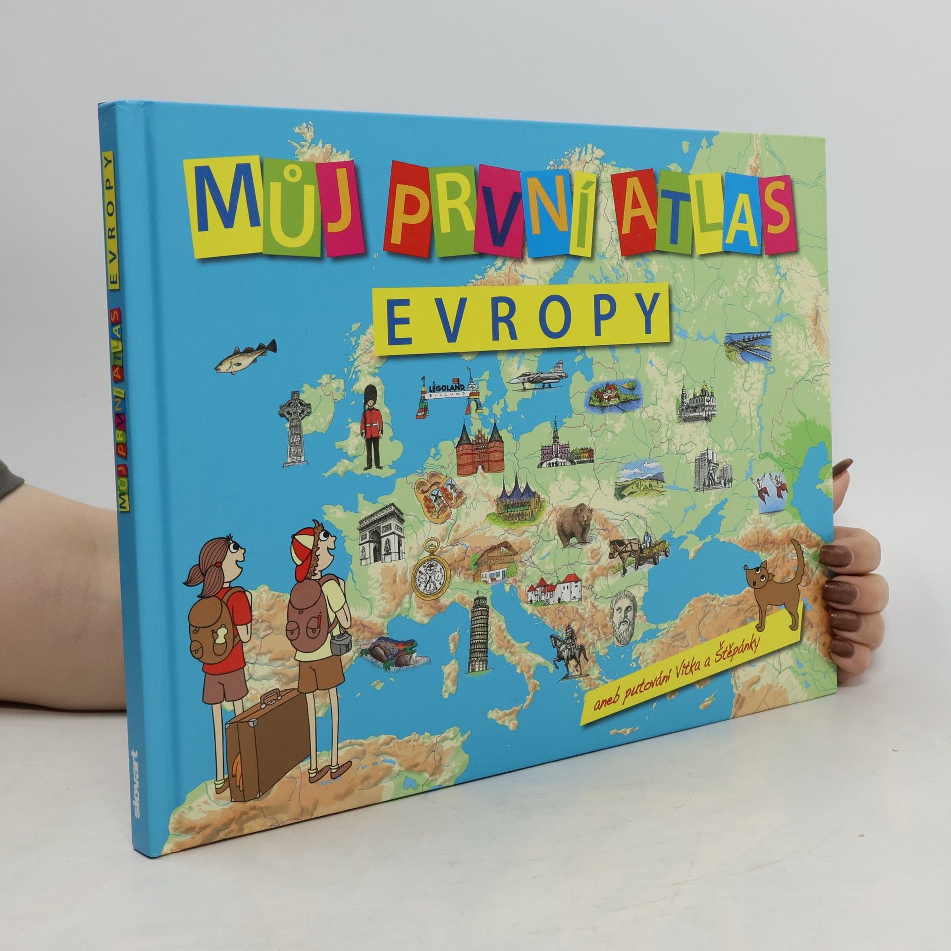 Můj první atlas Evropy aneb Putování Vítka a Štěpánky