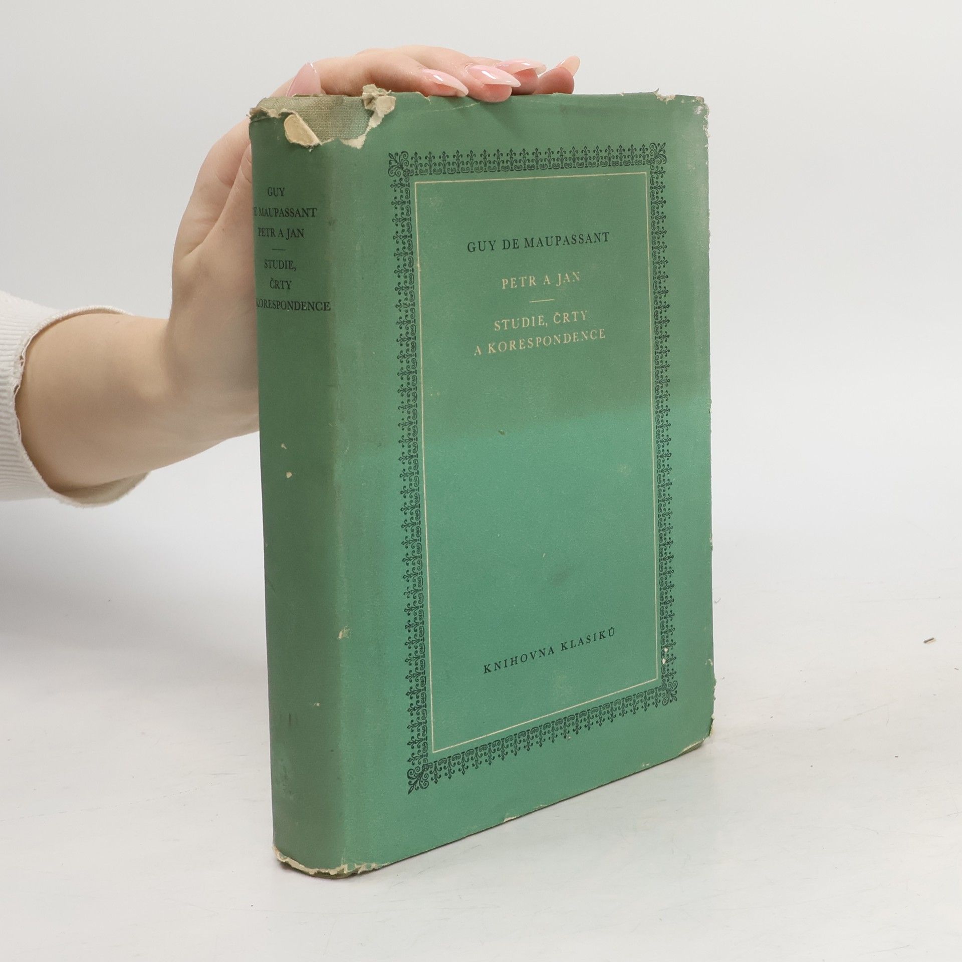 Guy de Maupassant Petr a Jan. Studie, črty a korespondence