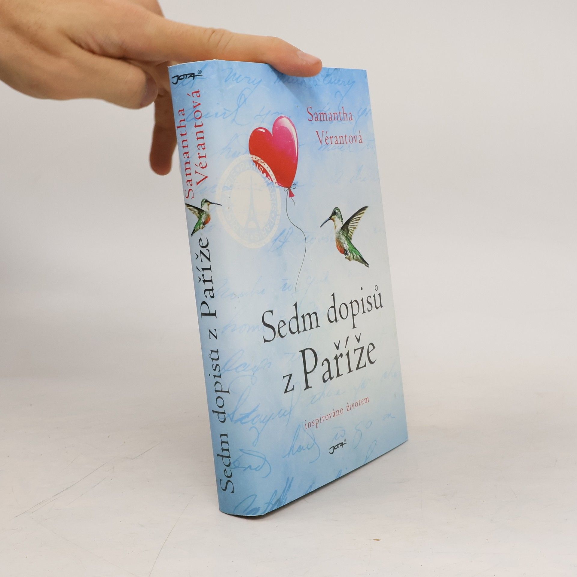 Samantha Vérant Sedm dopisů z Paříže