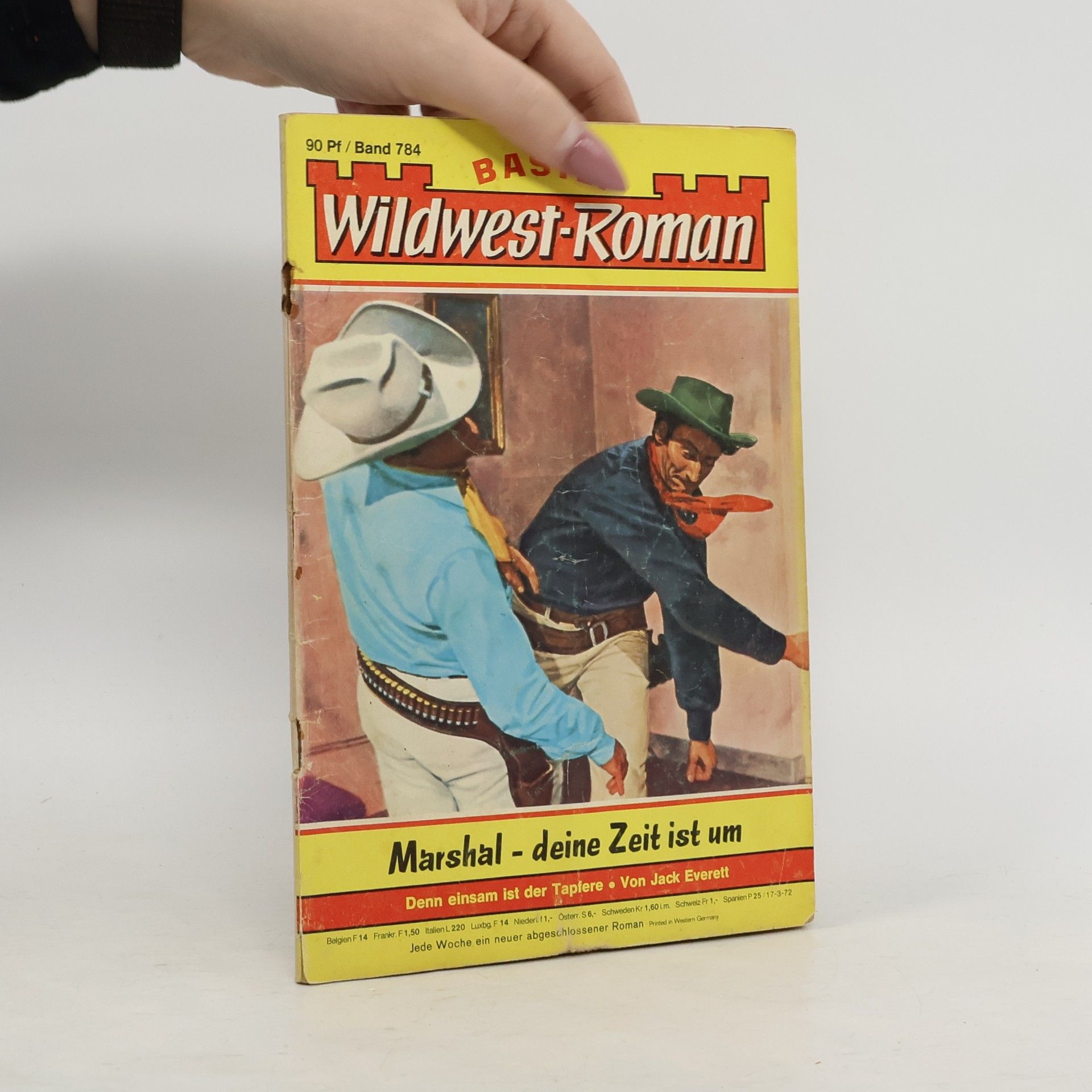 Collectif d'auteurs Wildwest-Roman 784. Marshal deine Zeit ist um