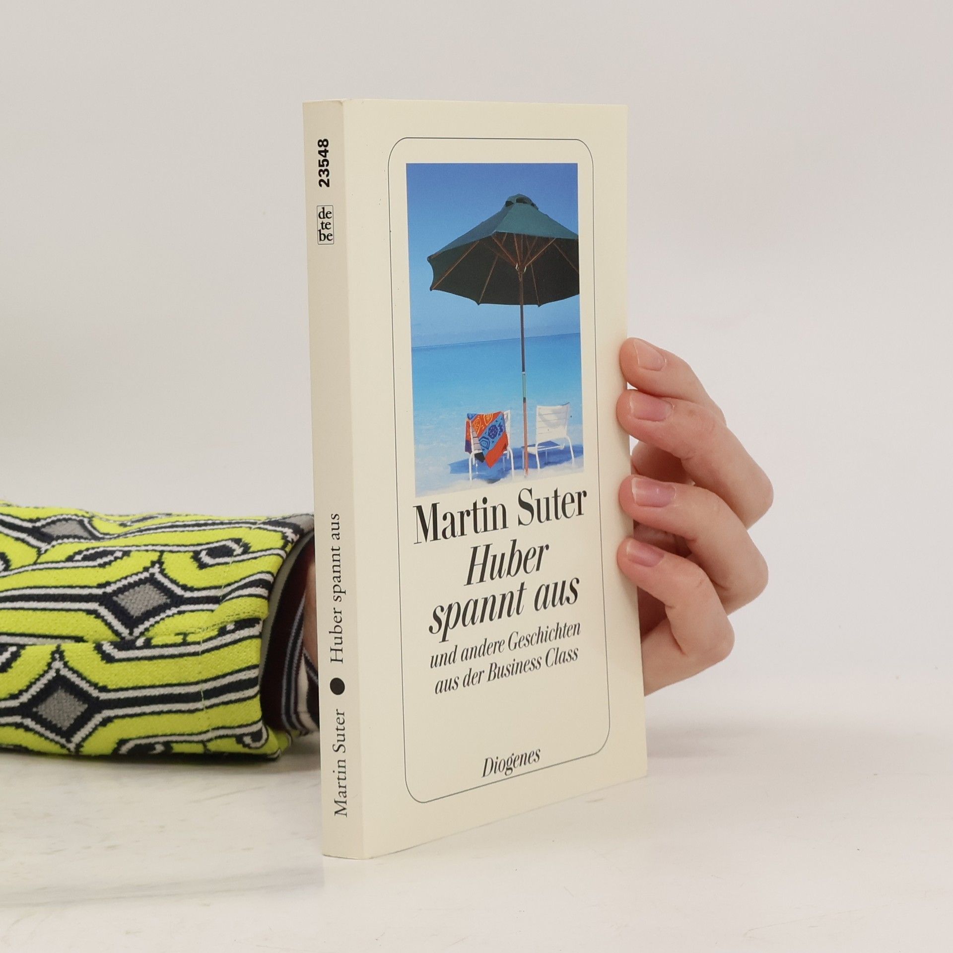 Martin Suter Huber spannt aus