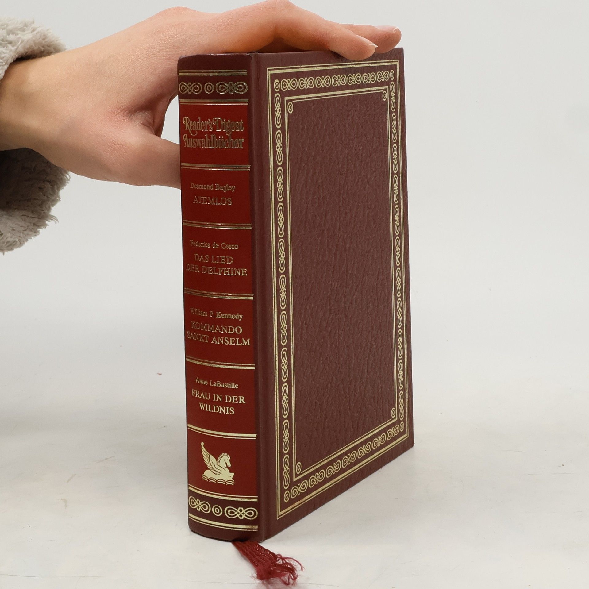 Atemlos. Das Lied der Delphine. Kommando Sankt Anselm. Frau in der Wildnis.