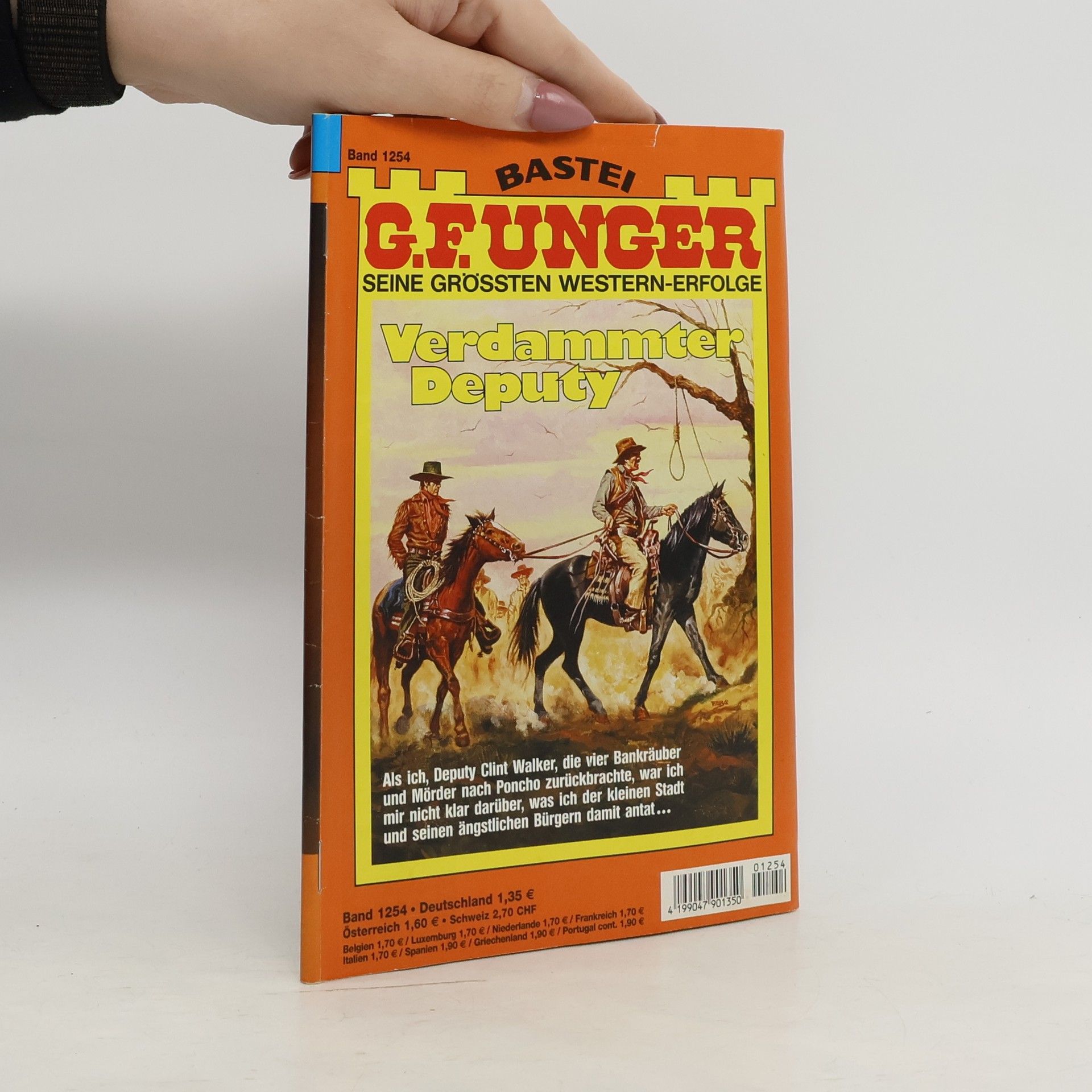 Gert F. Unger G. F. Unger 1254. Verdammter Deputy