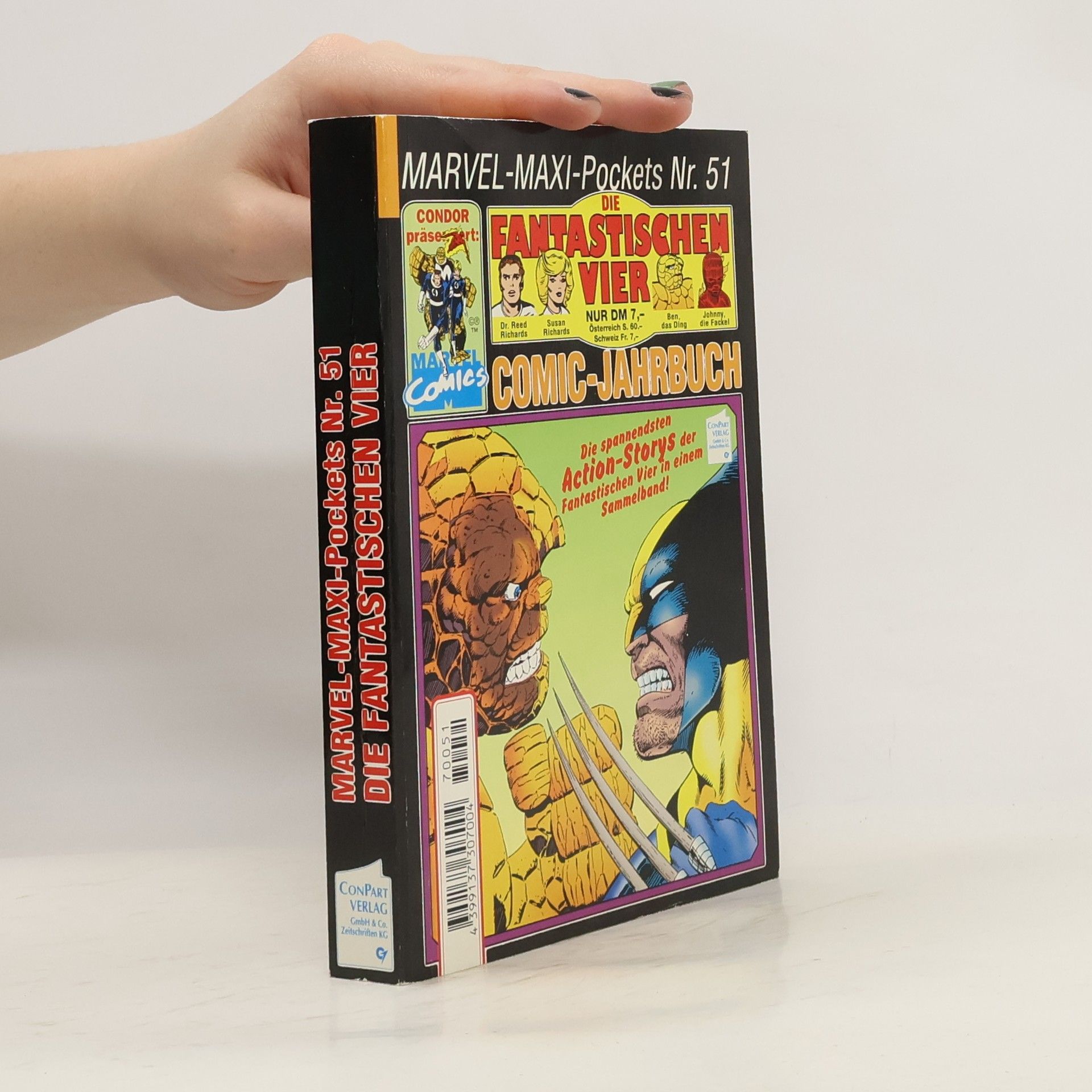 Collectif d'auteurs Marvel-Maxi-Pockets 51. Die Fantastischen vier