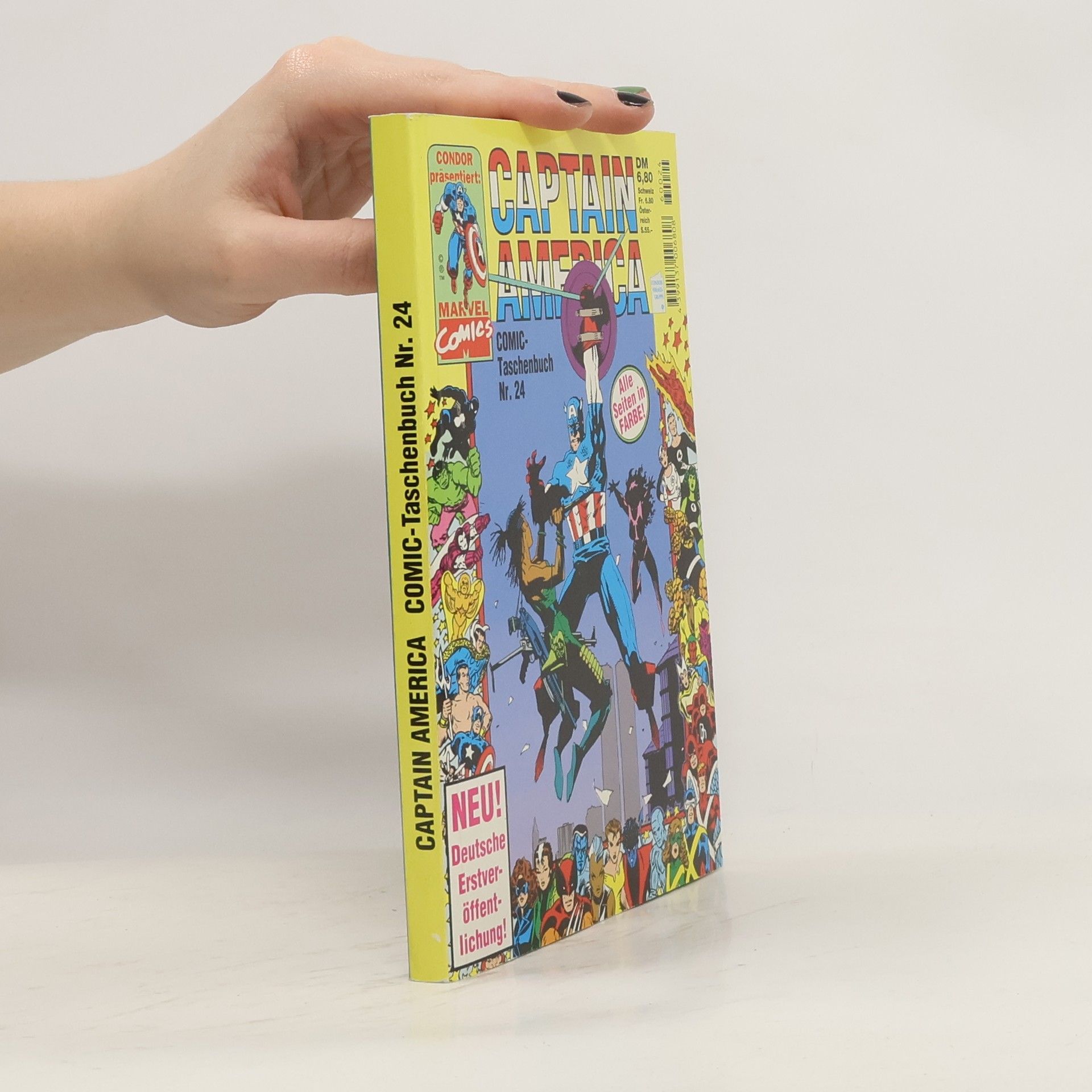 Various authors Captain America. Comic-Taschenbuch 24.