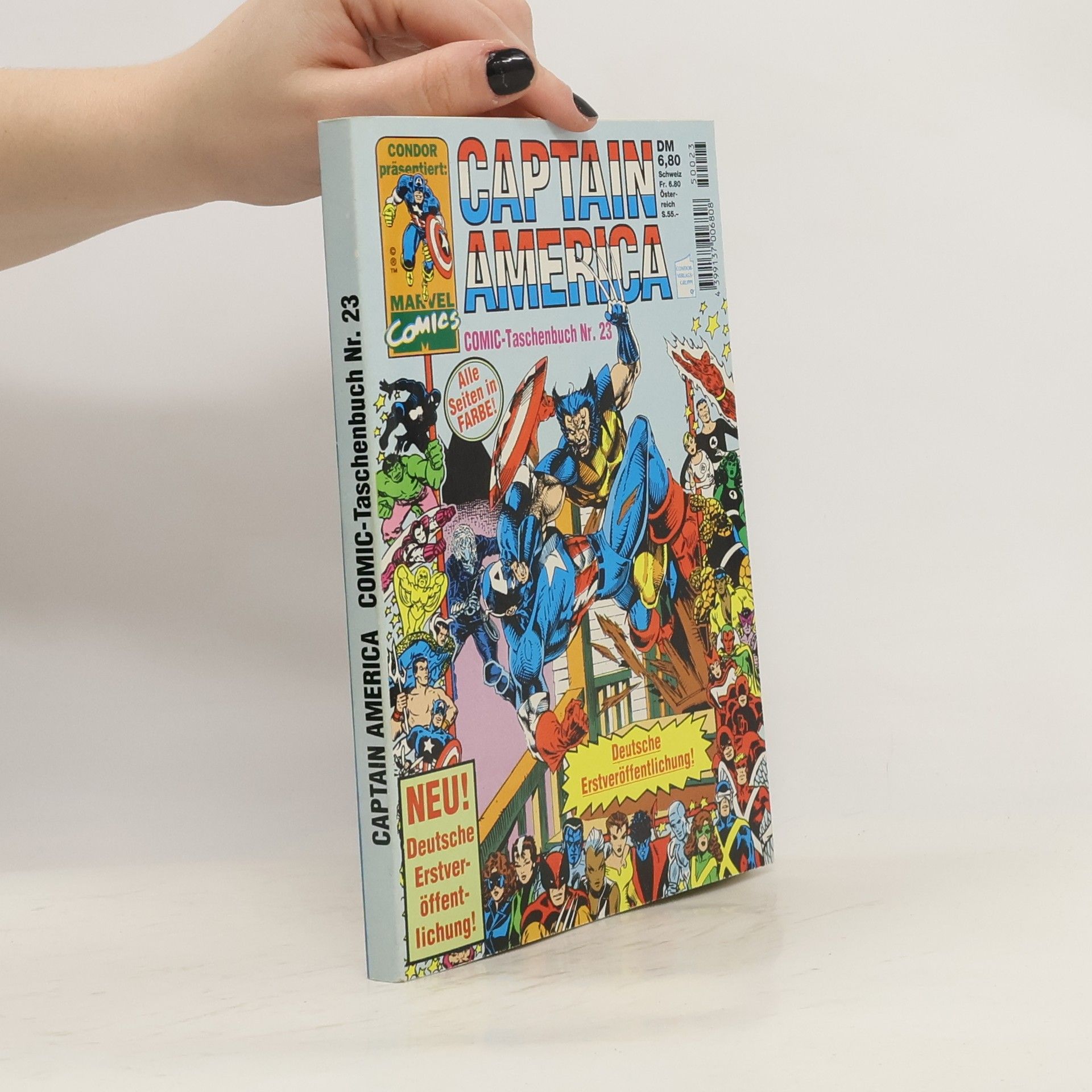 Various authors Captain America Comic-Taschenbuch 23.