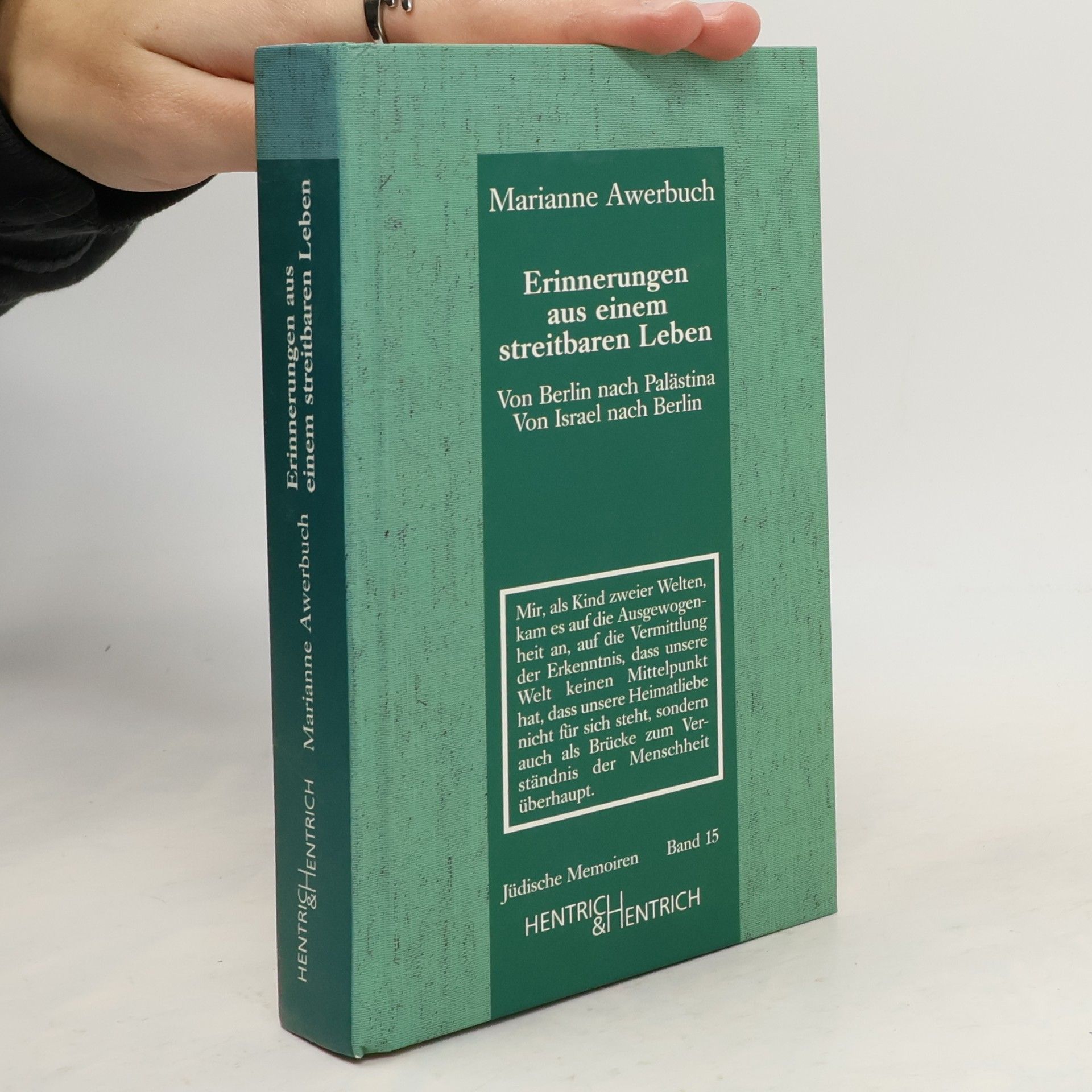 Marianne Awerbuch Erinnerungen aus einem streitbaren Leben