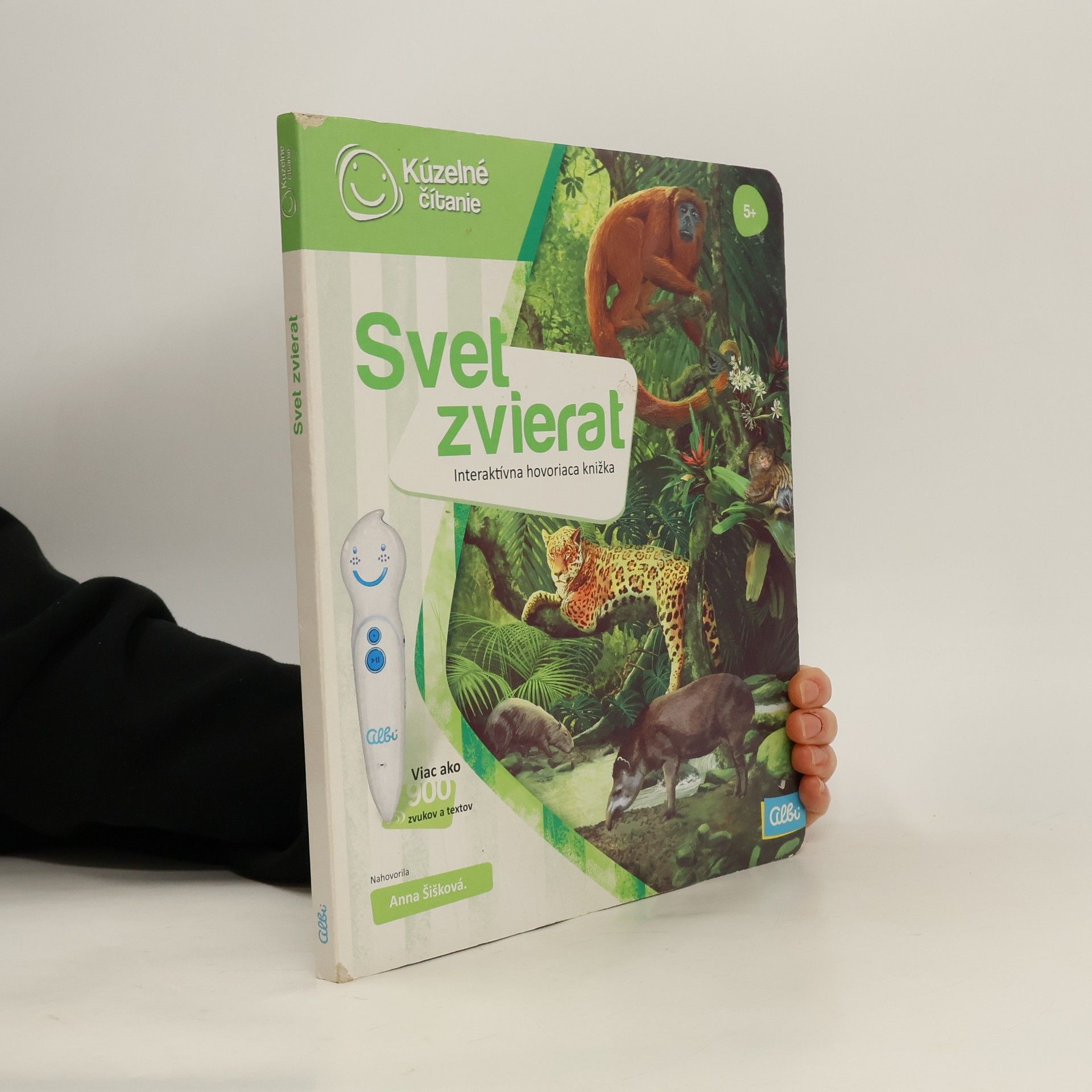 Collectif d'auteurs Svet zvierat : interaktívna hovoriaca knižka
