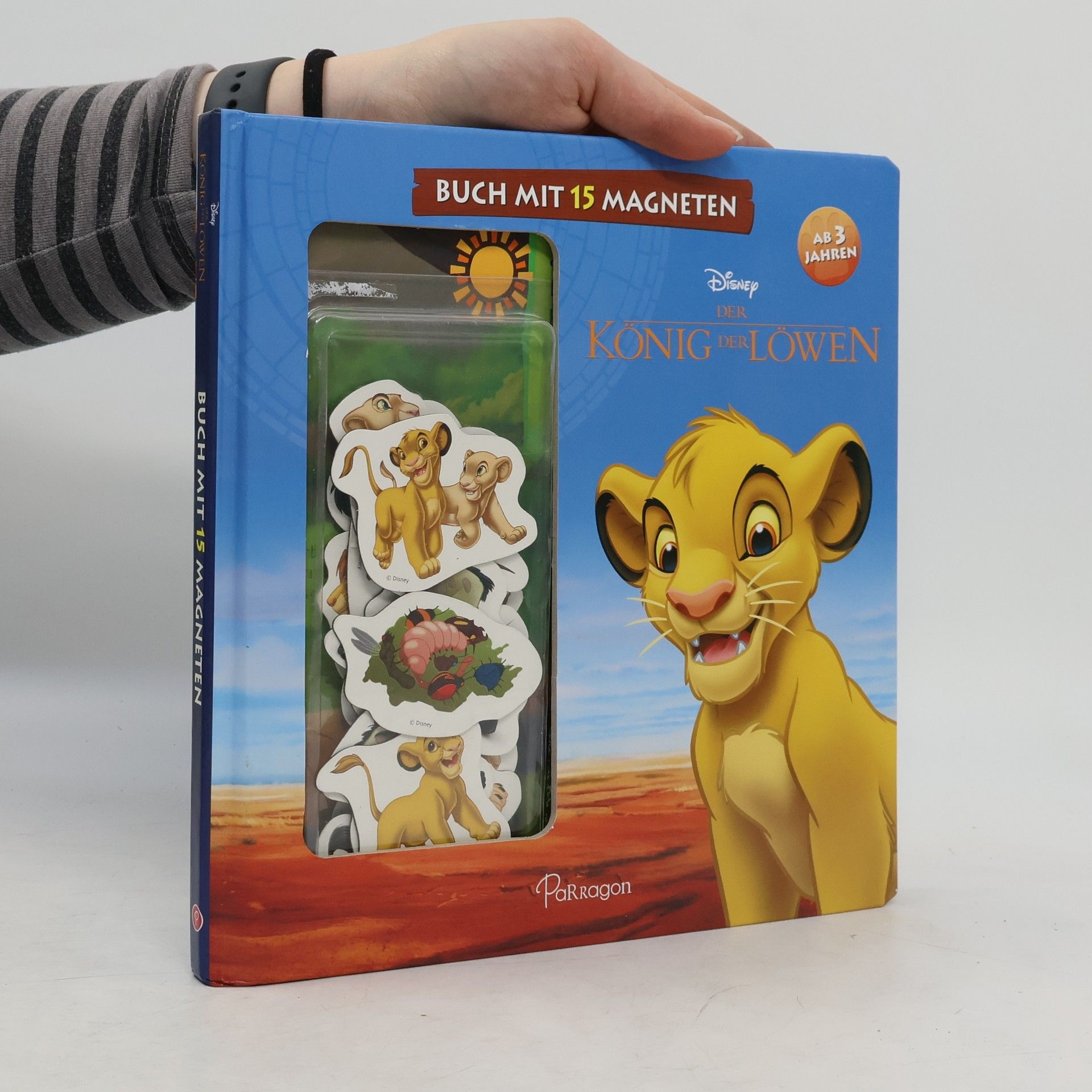 Autorenkollektiv Der König der Löwen: Buch mit 15 Magneten