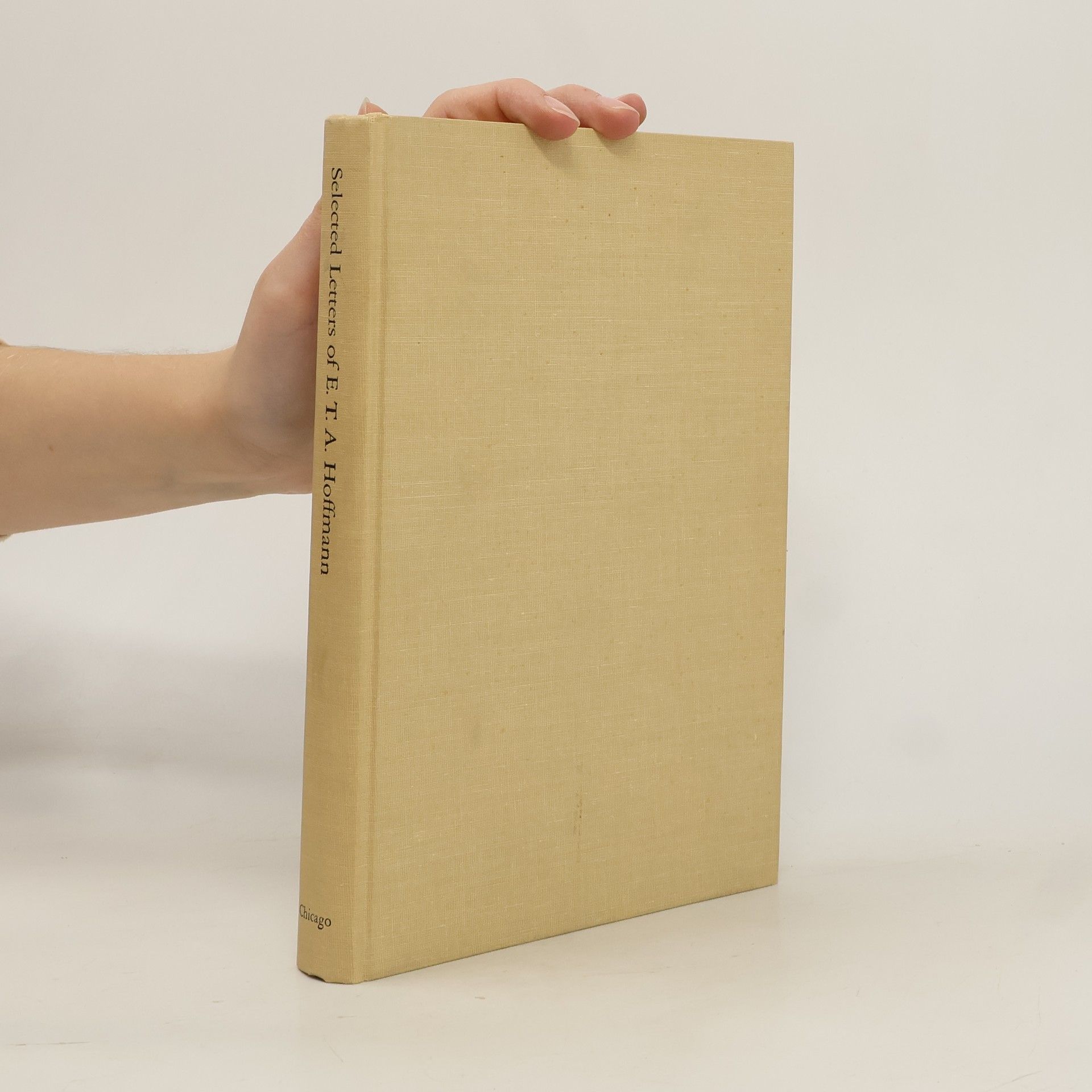 Johanna C. Sahlin Selected Letters of E. T. A. Hoffmann