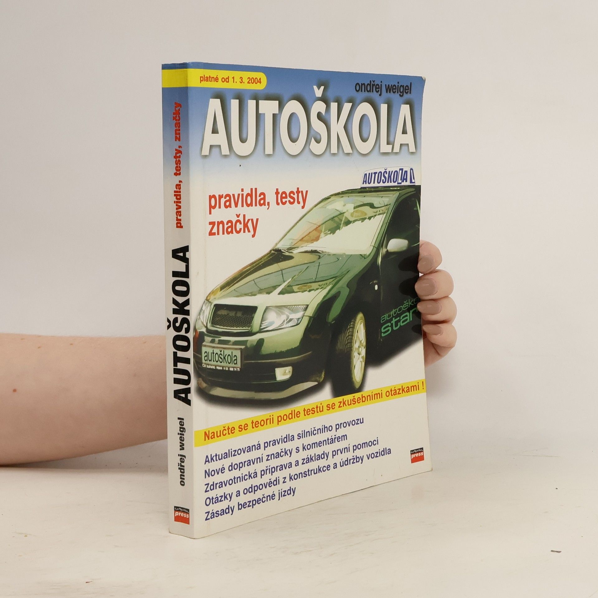Ondřej Weigel Autoškola - pravidla, testy, značky