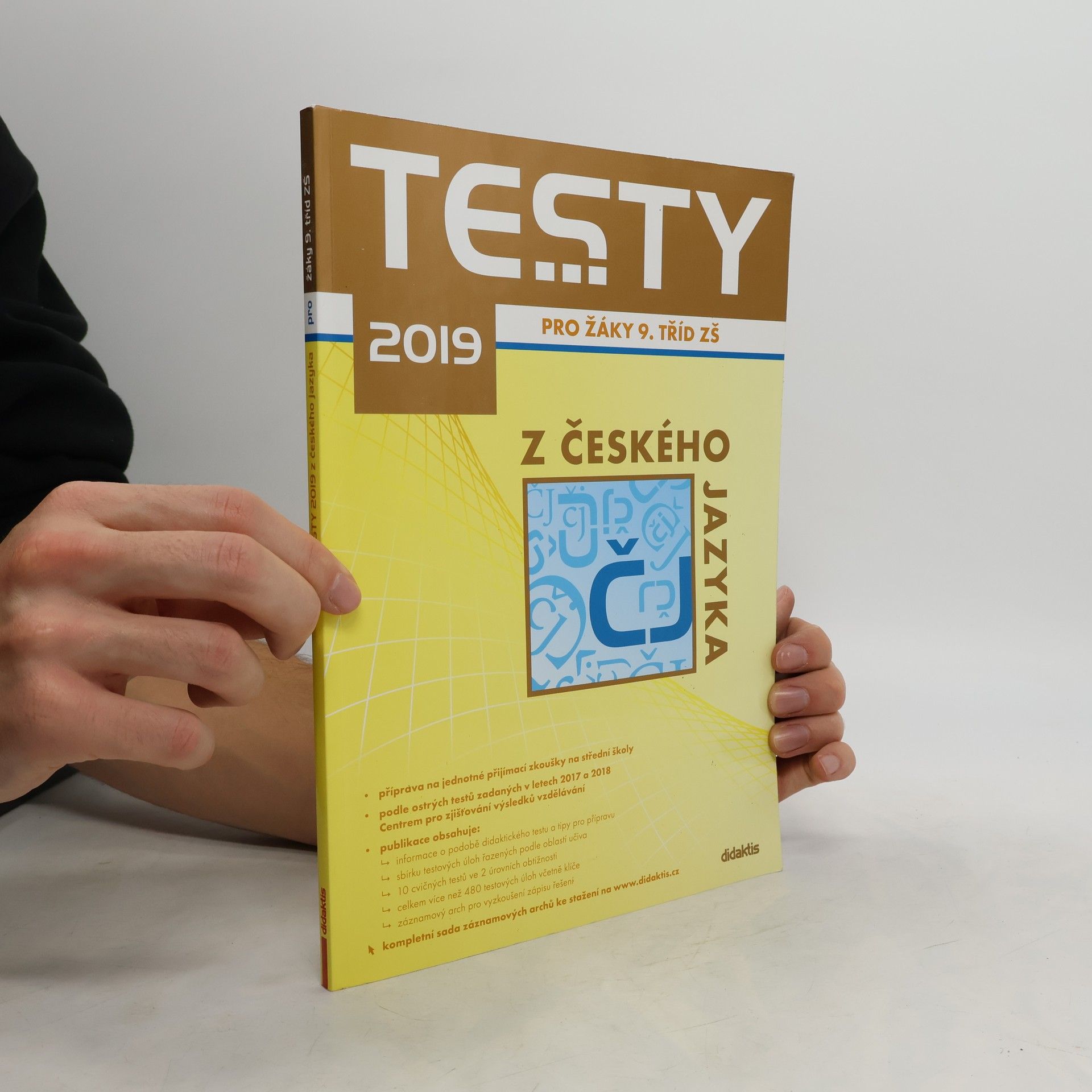 Autores varios Testy z českého jazyka : pro žáky 9. tříd ZŠ