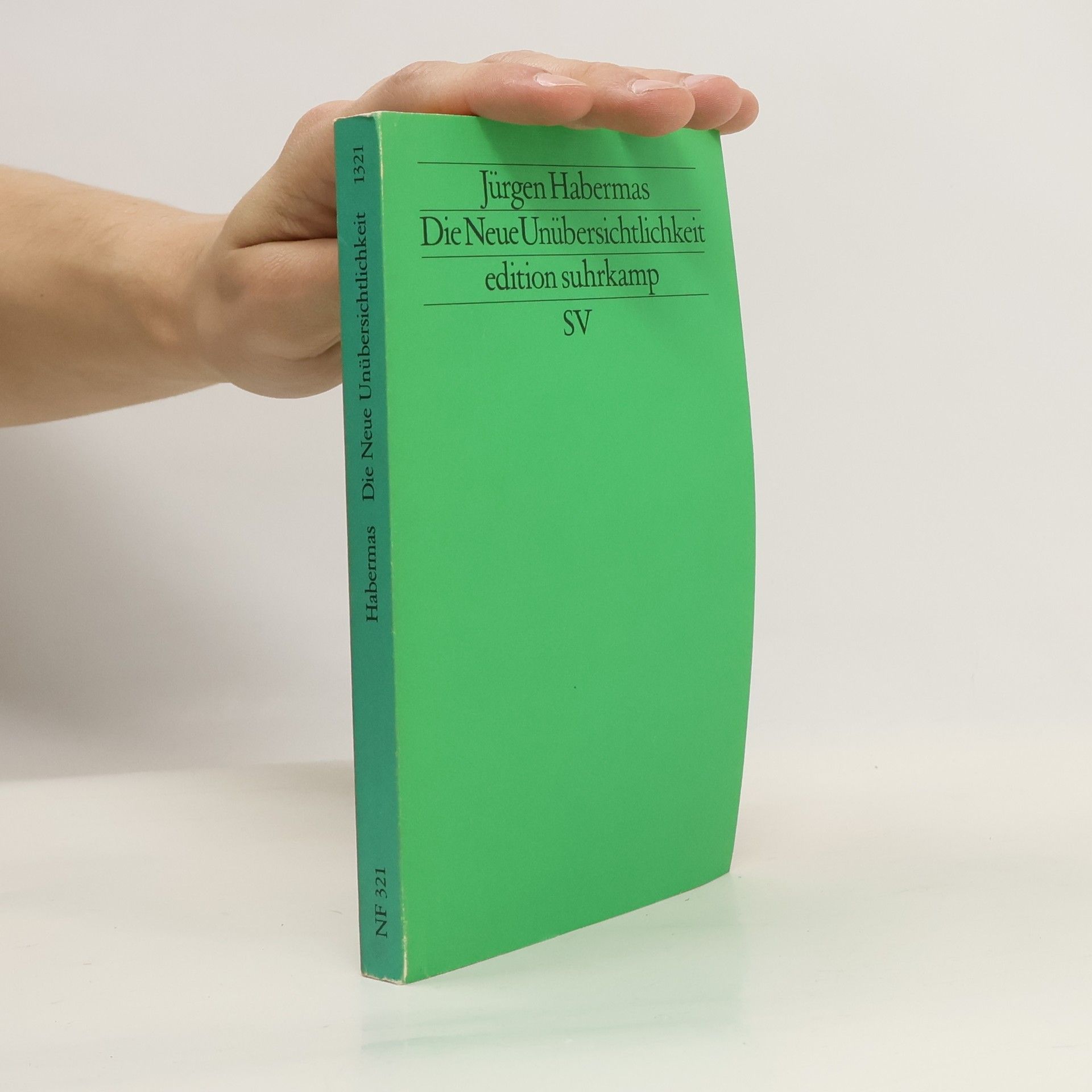 Jürgen Habermas Die neue Unübersichtlichkeit