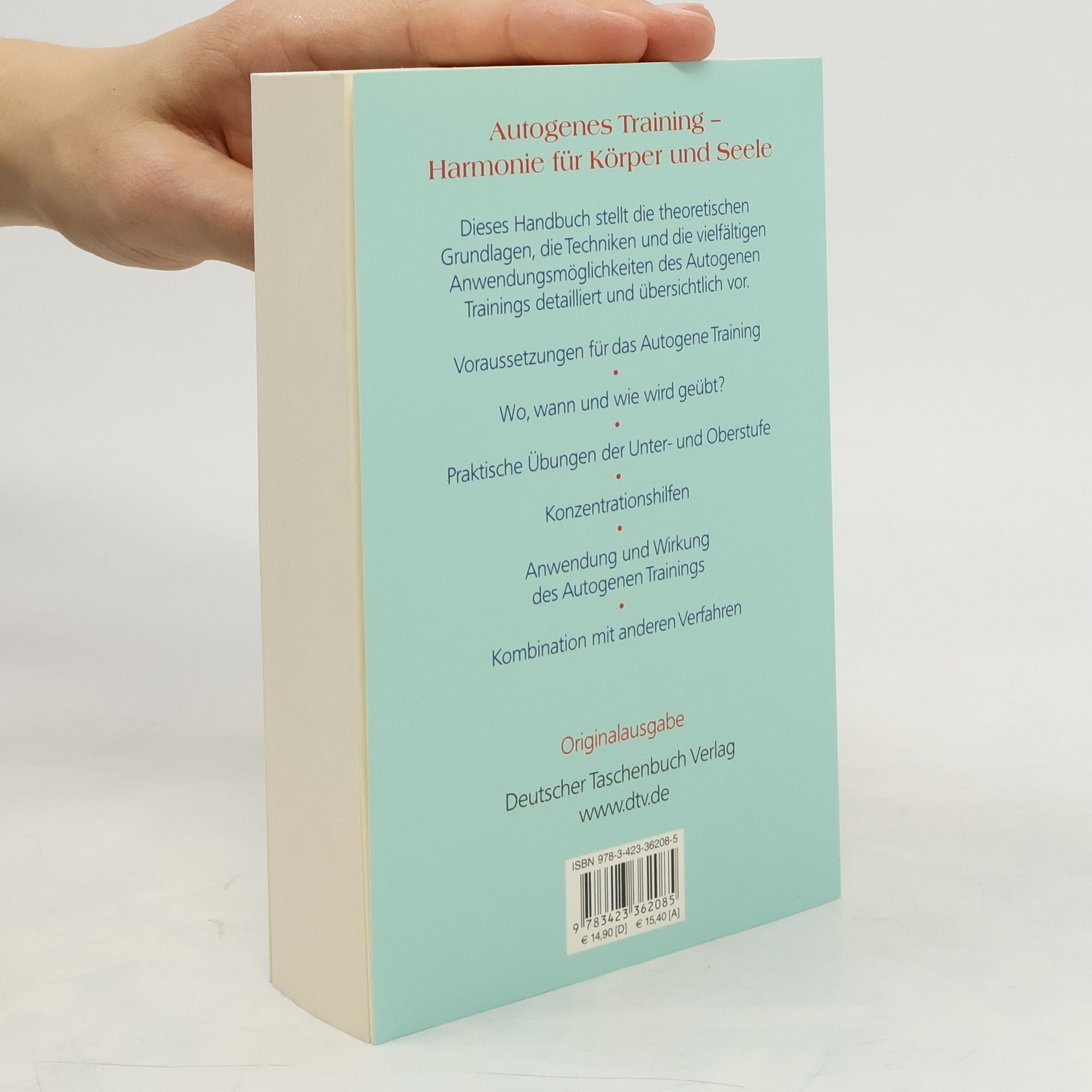 Bernt H. Hoffmann Handbuch autogenes Training