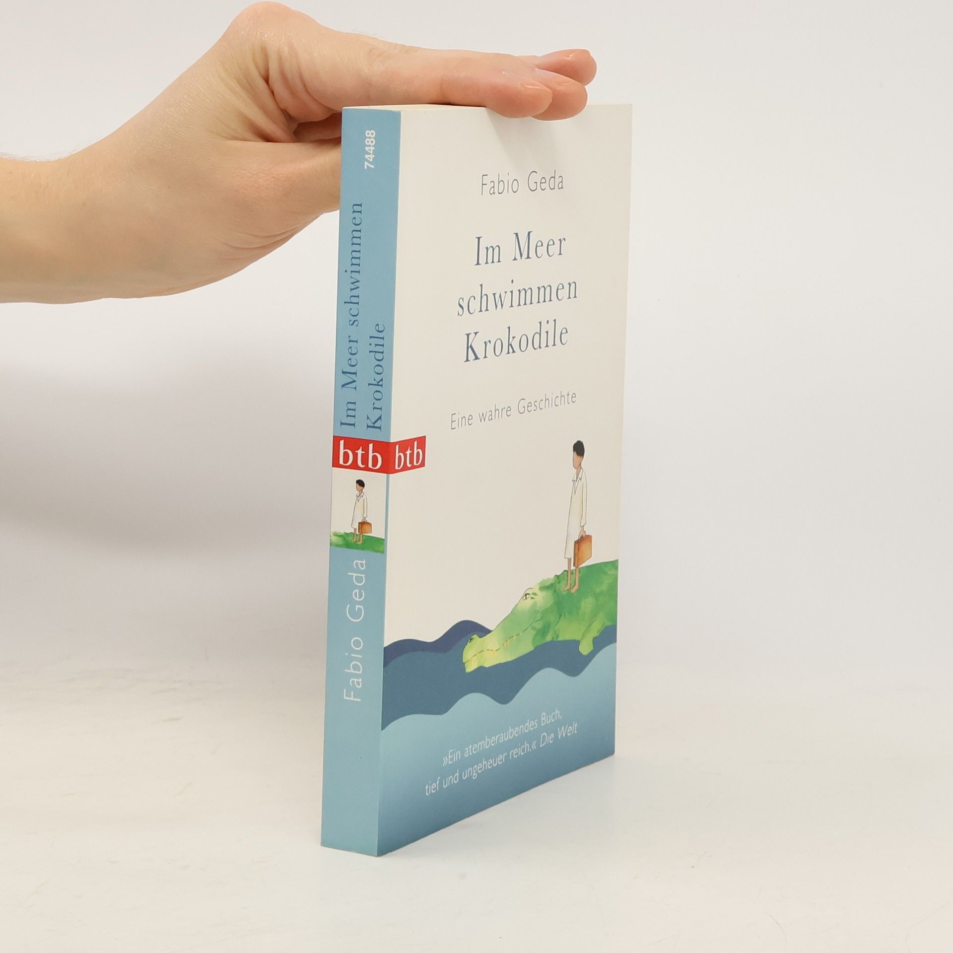 Fabio Geda Im Meer schwimmen Krokodile