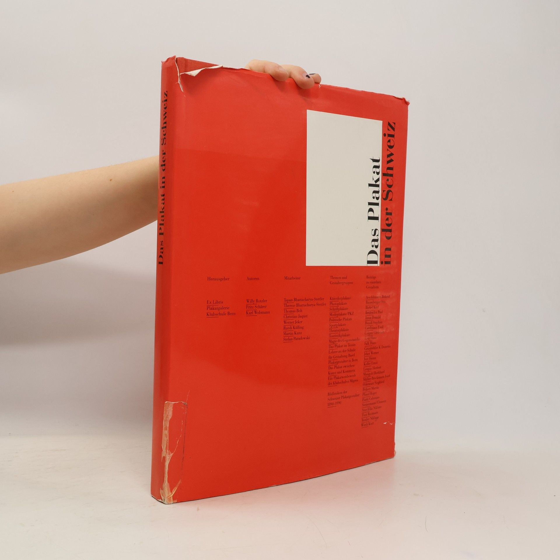 Das Plakat in der Schweiz