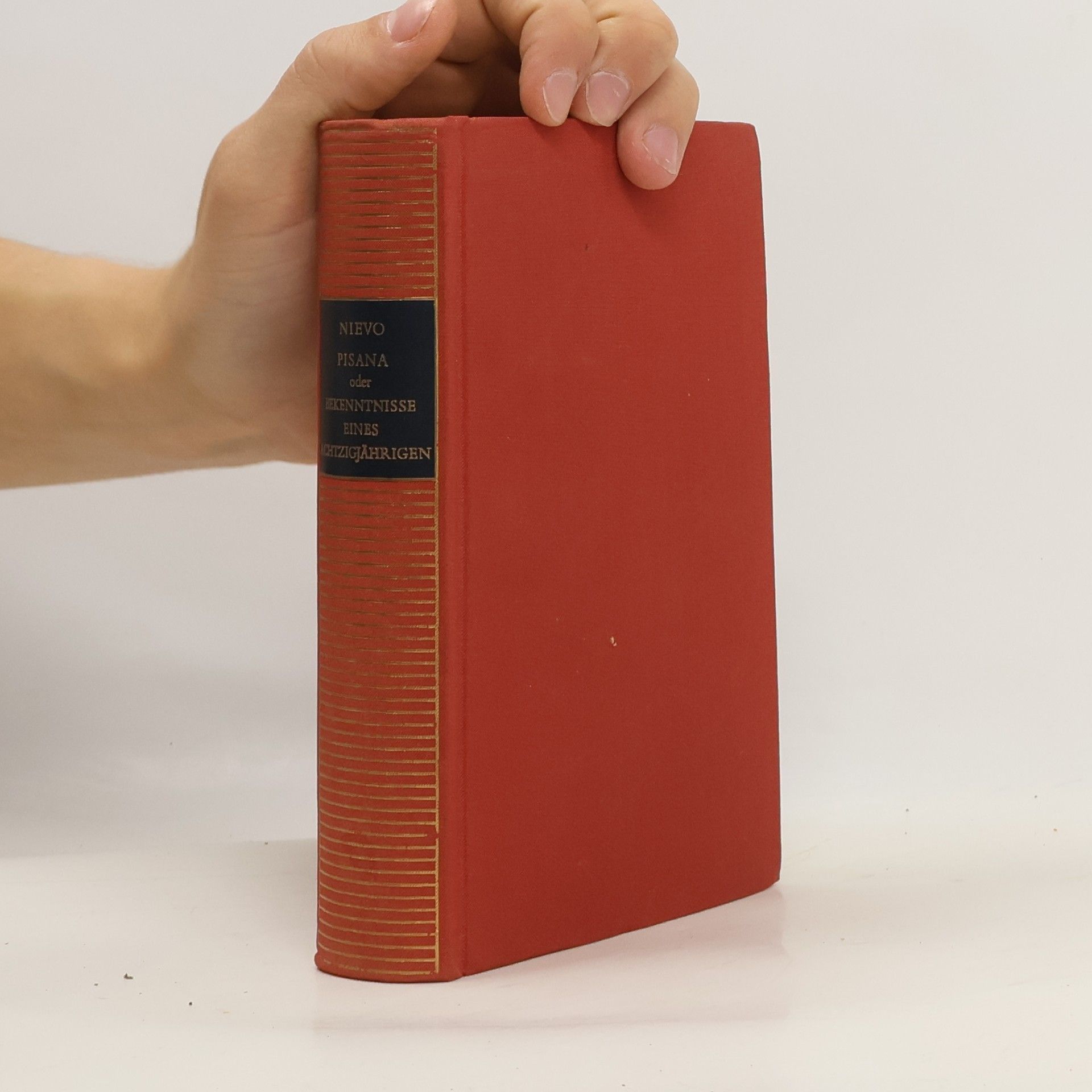 Ippolito Nievo Pisana oder Die Bekenntnisse eines Achtzigjährigen