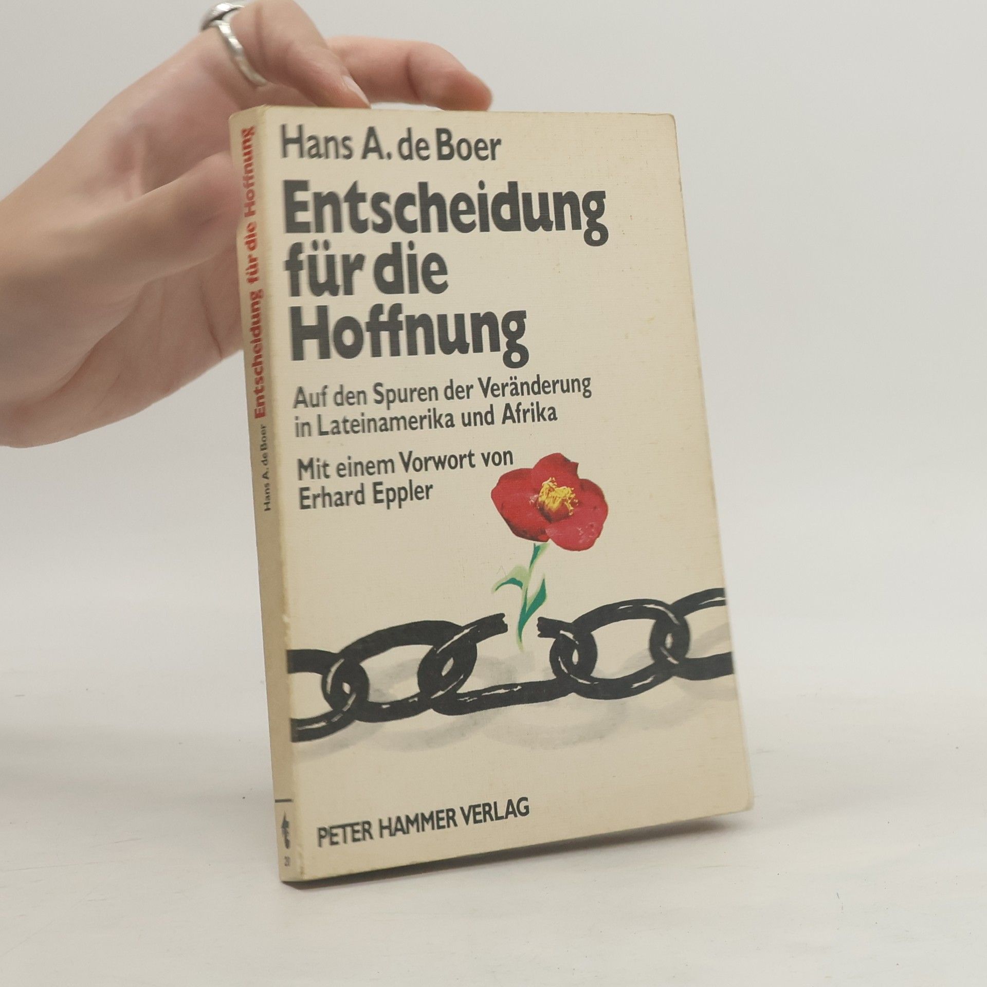 Hans A. de Boer Entscheidung für die Hoffnung