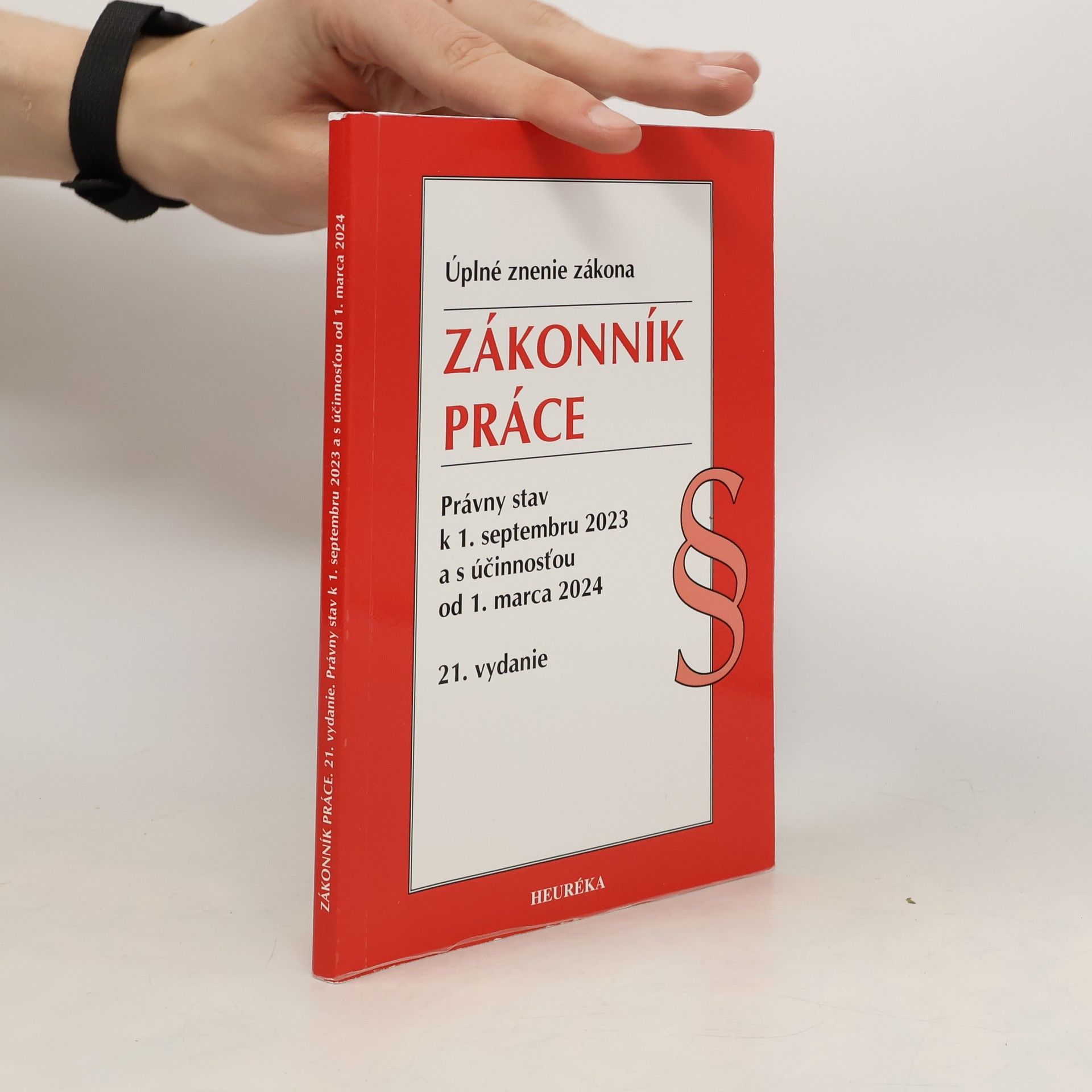 AA.VV. Úplné znenie zákona. Zákonník práce