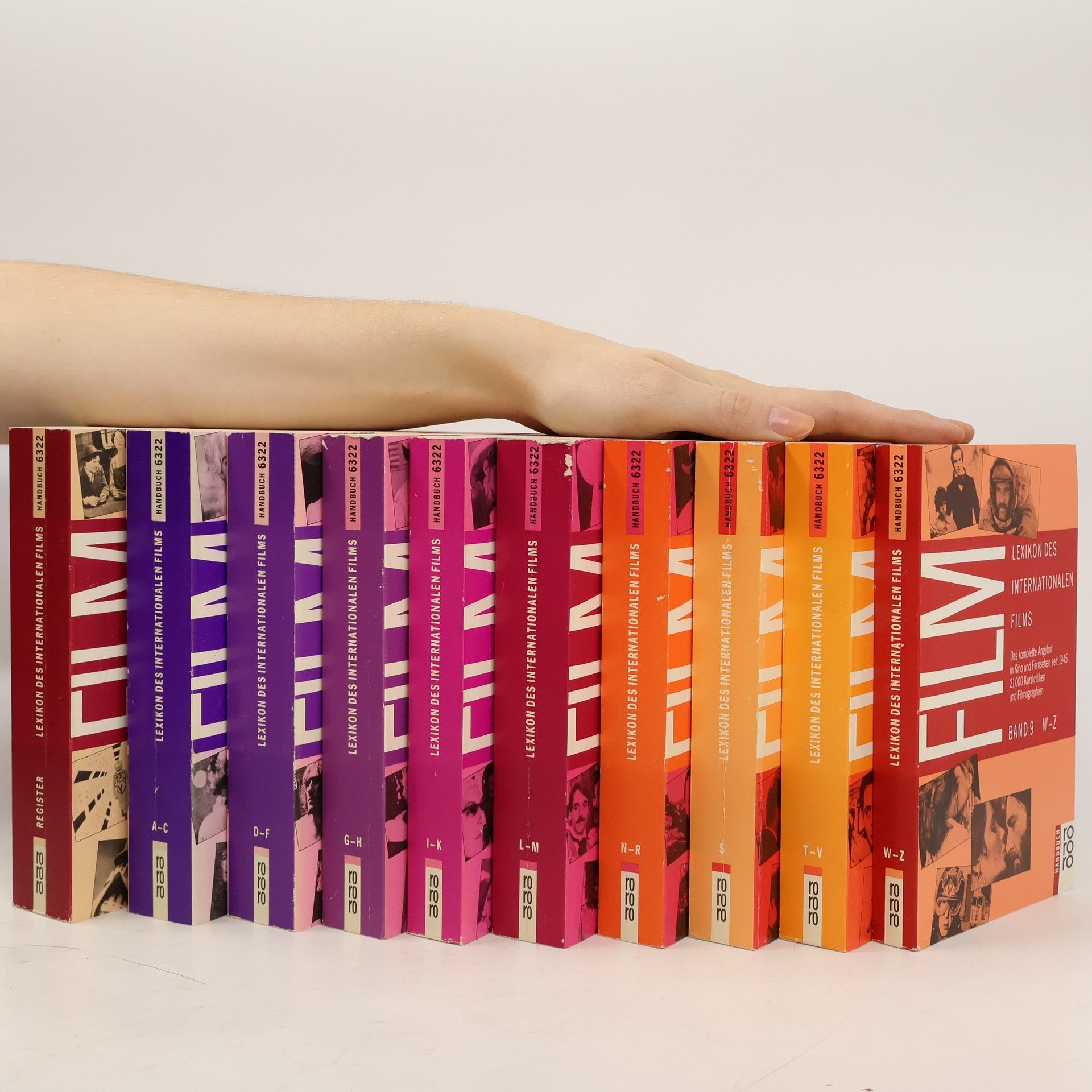 Auteurscollectief Lexikon des internationalen Films Register + A-Z 10. Bände