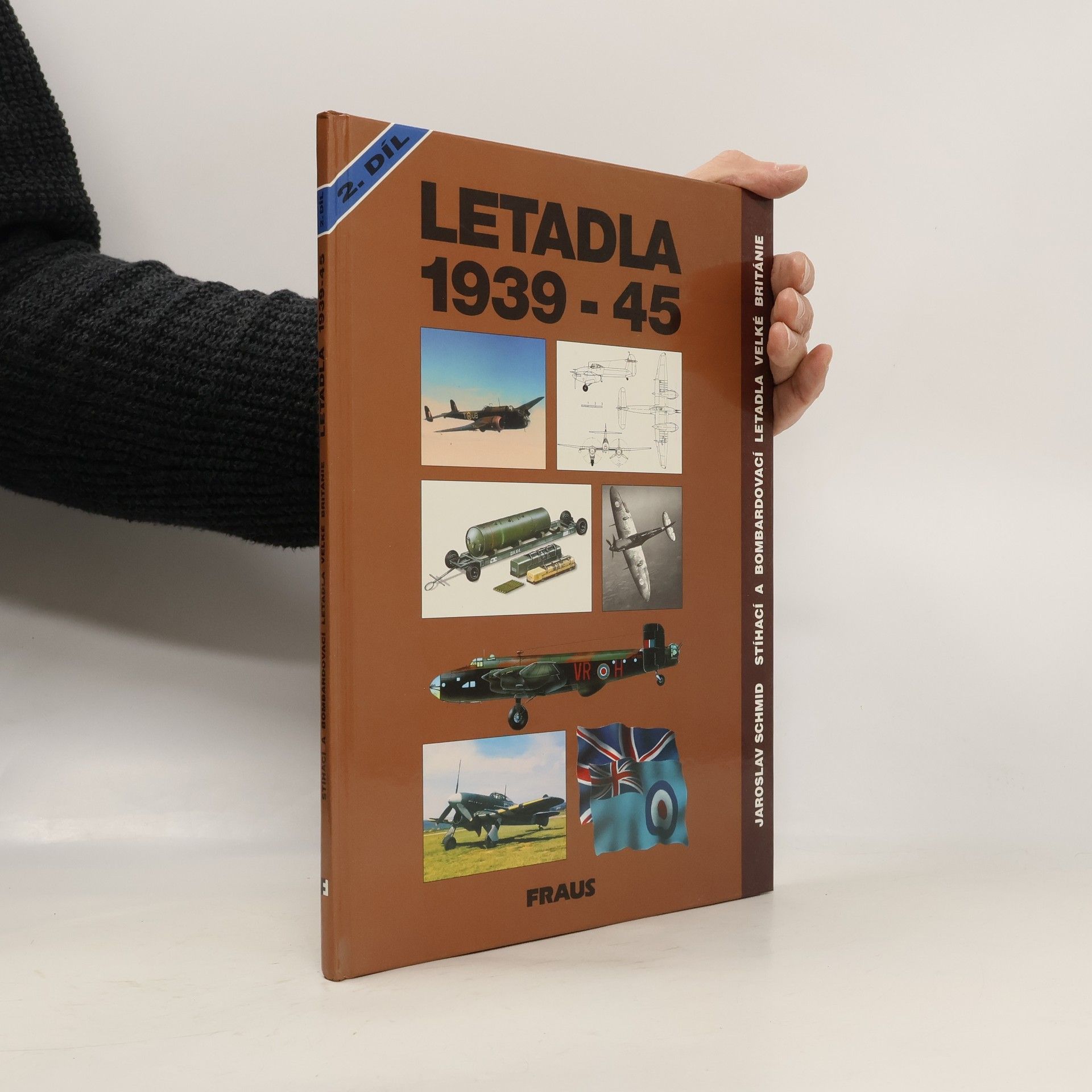 Letadla 1939-45. Stíhací a bombardovací letadla Velké Británie. Díl 2.