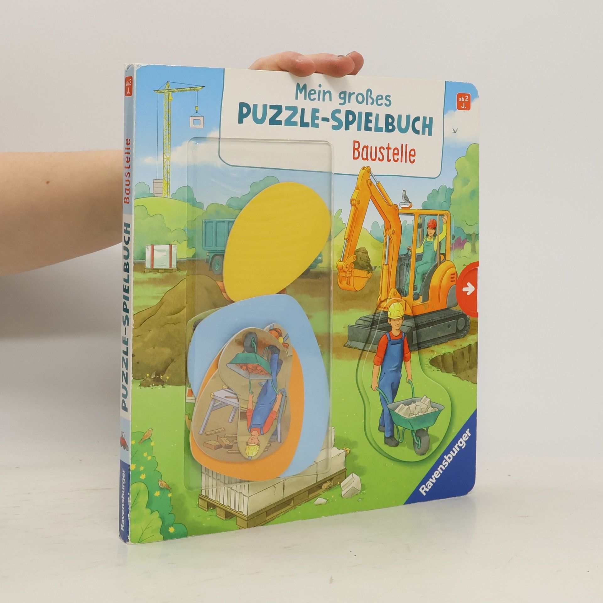 Emilie Jakobs Mein großes Puzzle-Spielbuch: Baustelle