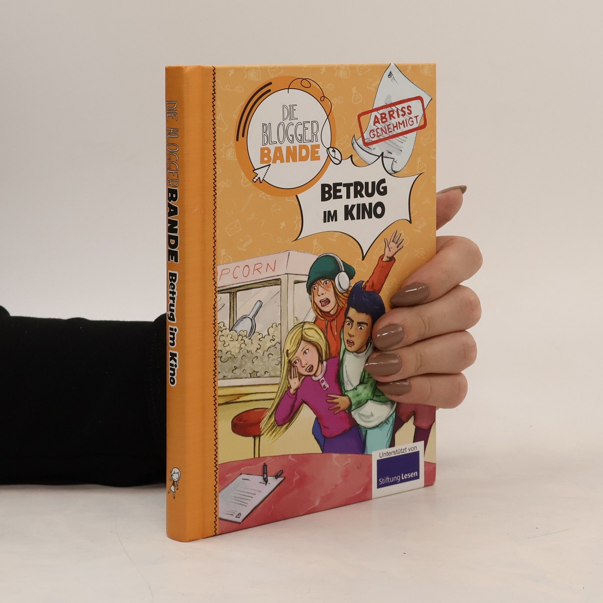 Anne Scheller Die Blogger Bande. Betrun im Kino