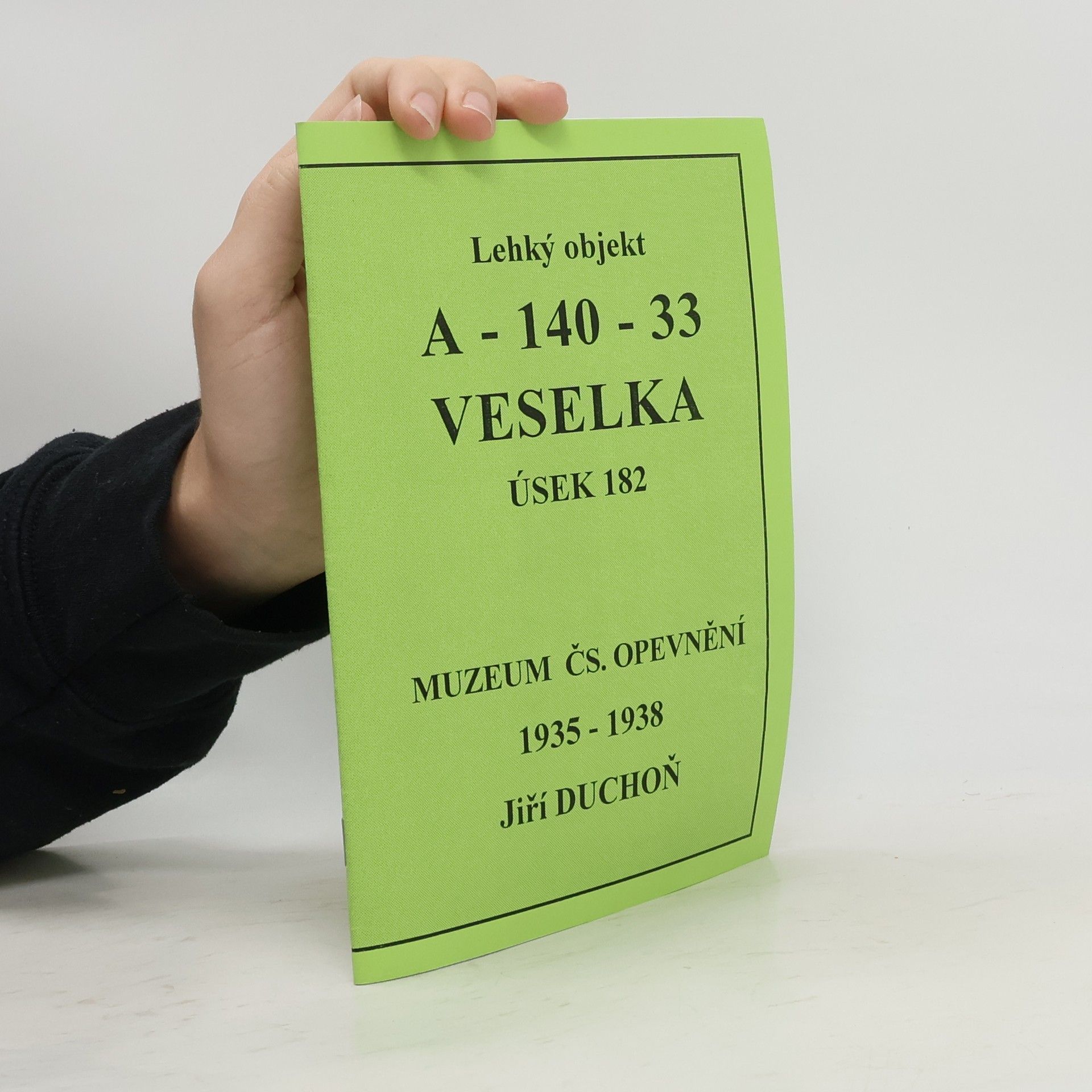 Lehký objekt A-140-33. Úsek 182