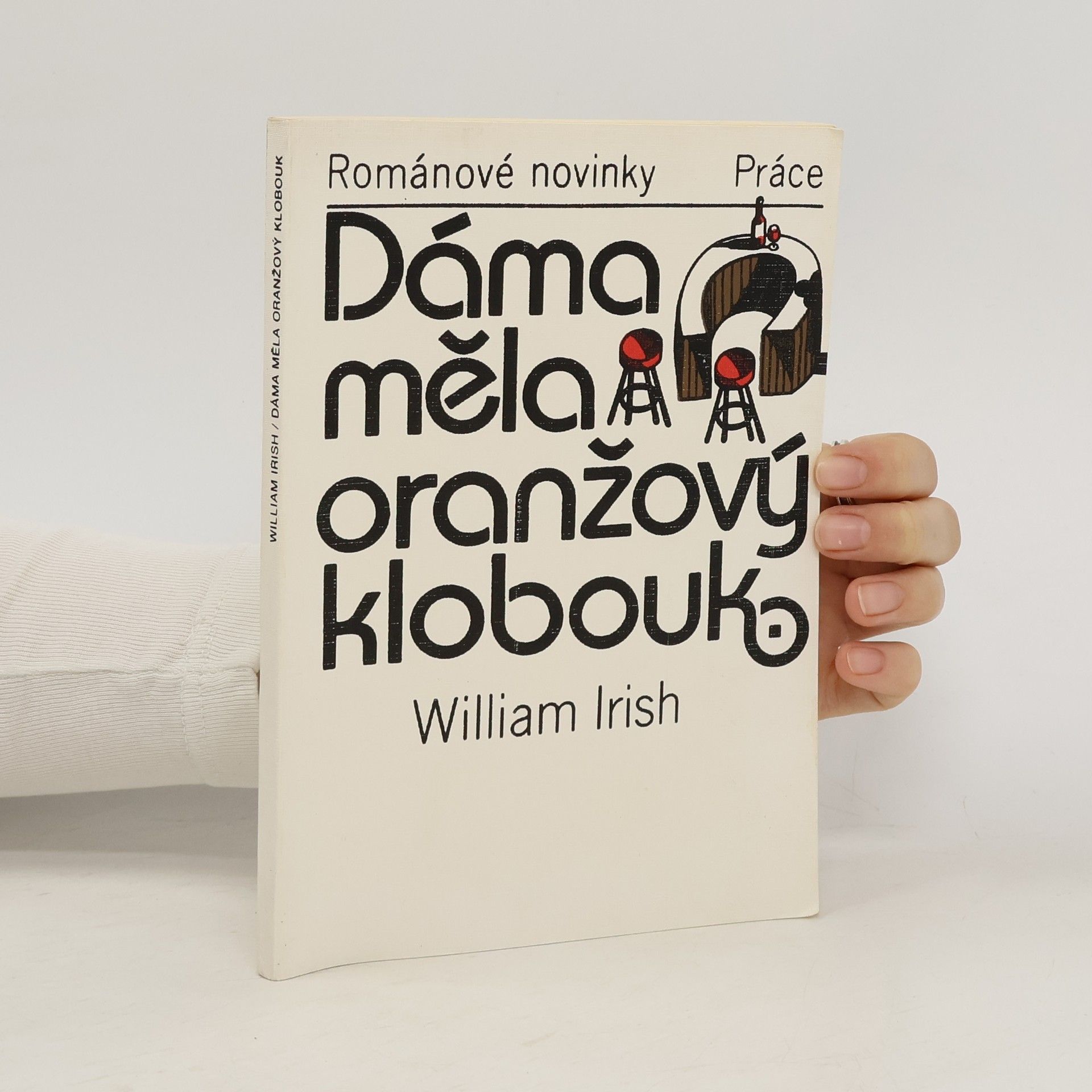 Cornell Woolrich Dáma měla oranžový klobouk