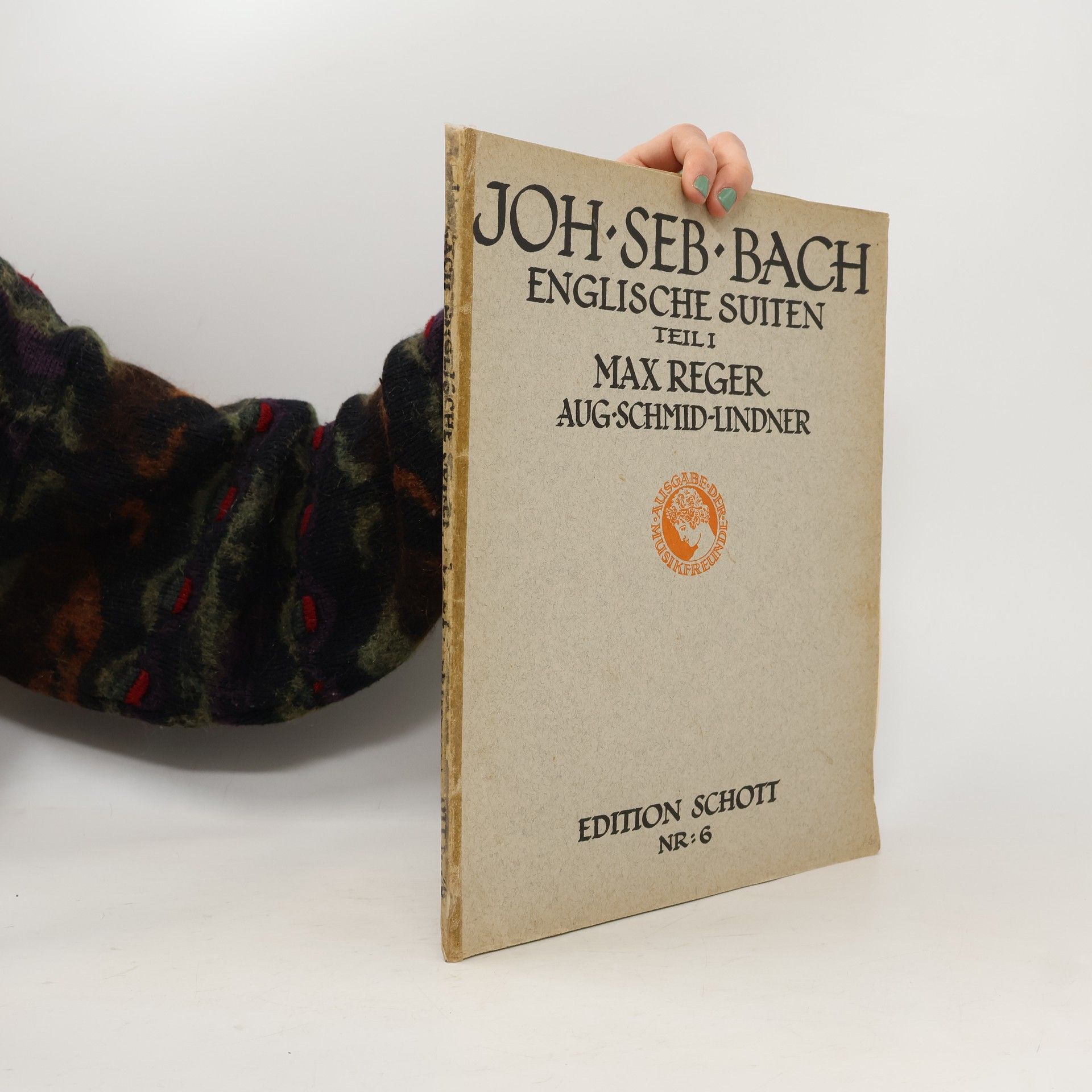 Max Reger Joh. Seb. Bach. Englische Suiten. Teil 1