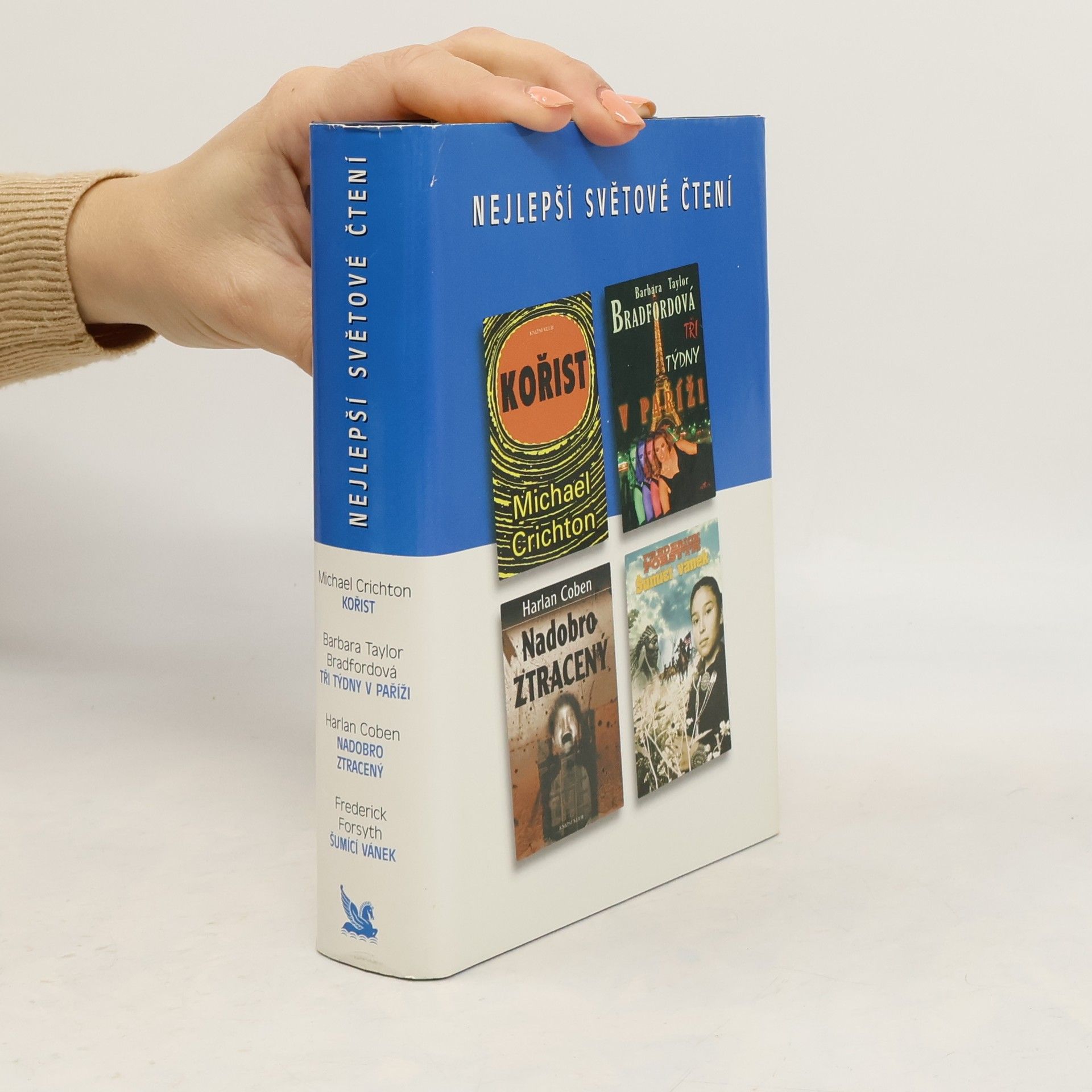 Michael Crichton Nejlepší světové čtení: Kořist; Tři týdny v Paříži; Nadobro ztracený; Šumící vánek