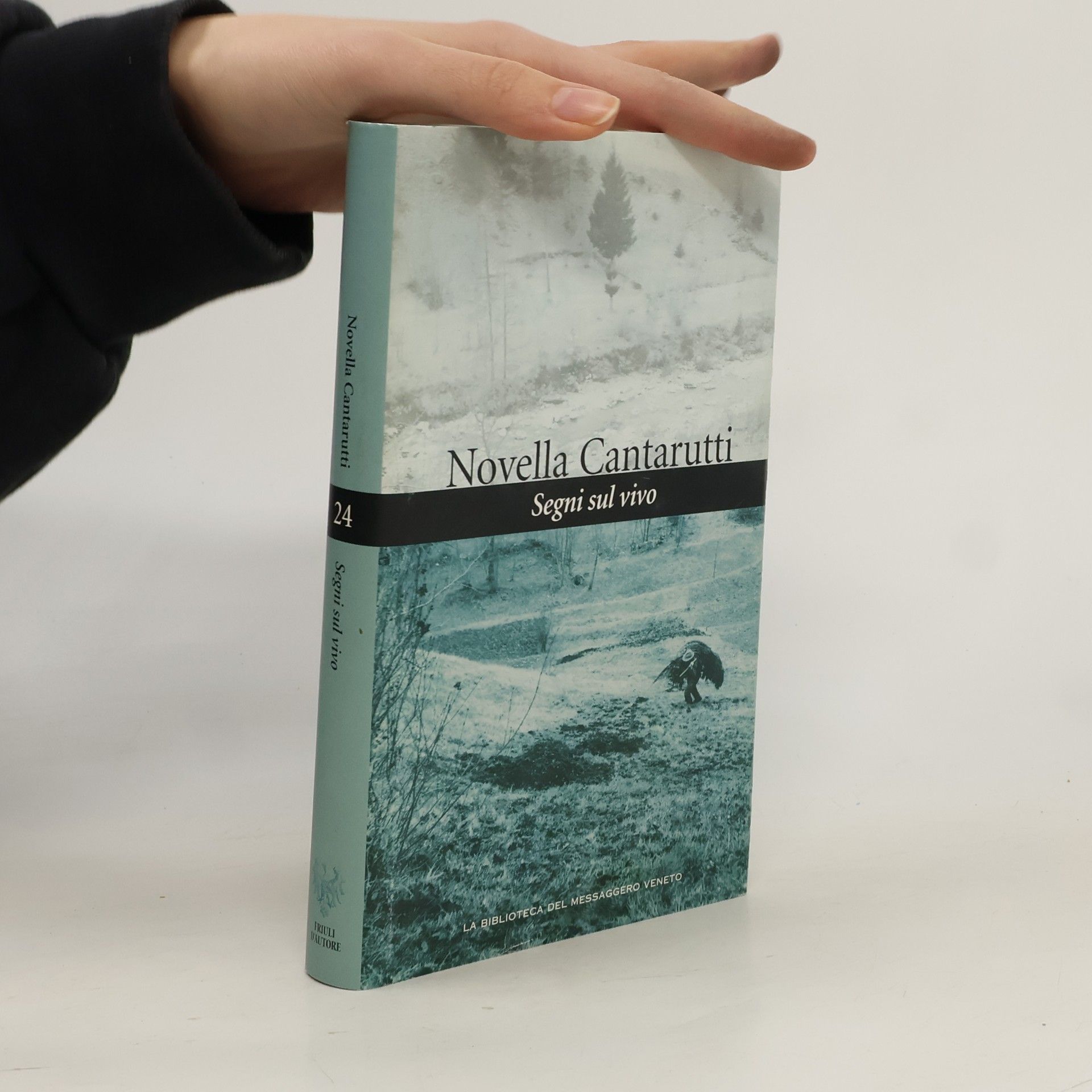 Novella Cantarutti La Biblioteca del Messaggero Veneto - 24: Segni sul vivo